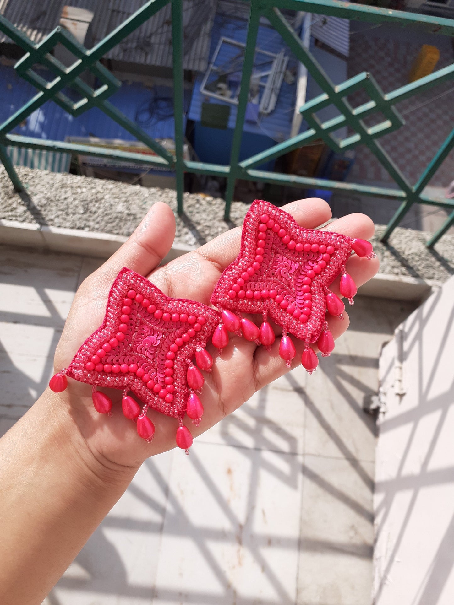 Shop star beaded studs at Jewellery Lovers. Anti-tarnish, trendy & perfect for daily or festive wear. Free shipping available. jewellerylovers