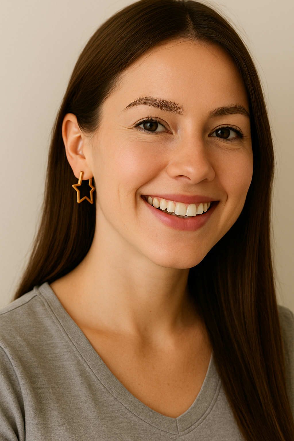 Shop golden star hoop earrings - lightweight & trendy statement jewelry at Jewellery Lovers. Anti-tarnish, trendy & perfect for daily or festive wear. Free ship jewellerylovers