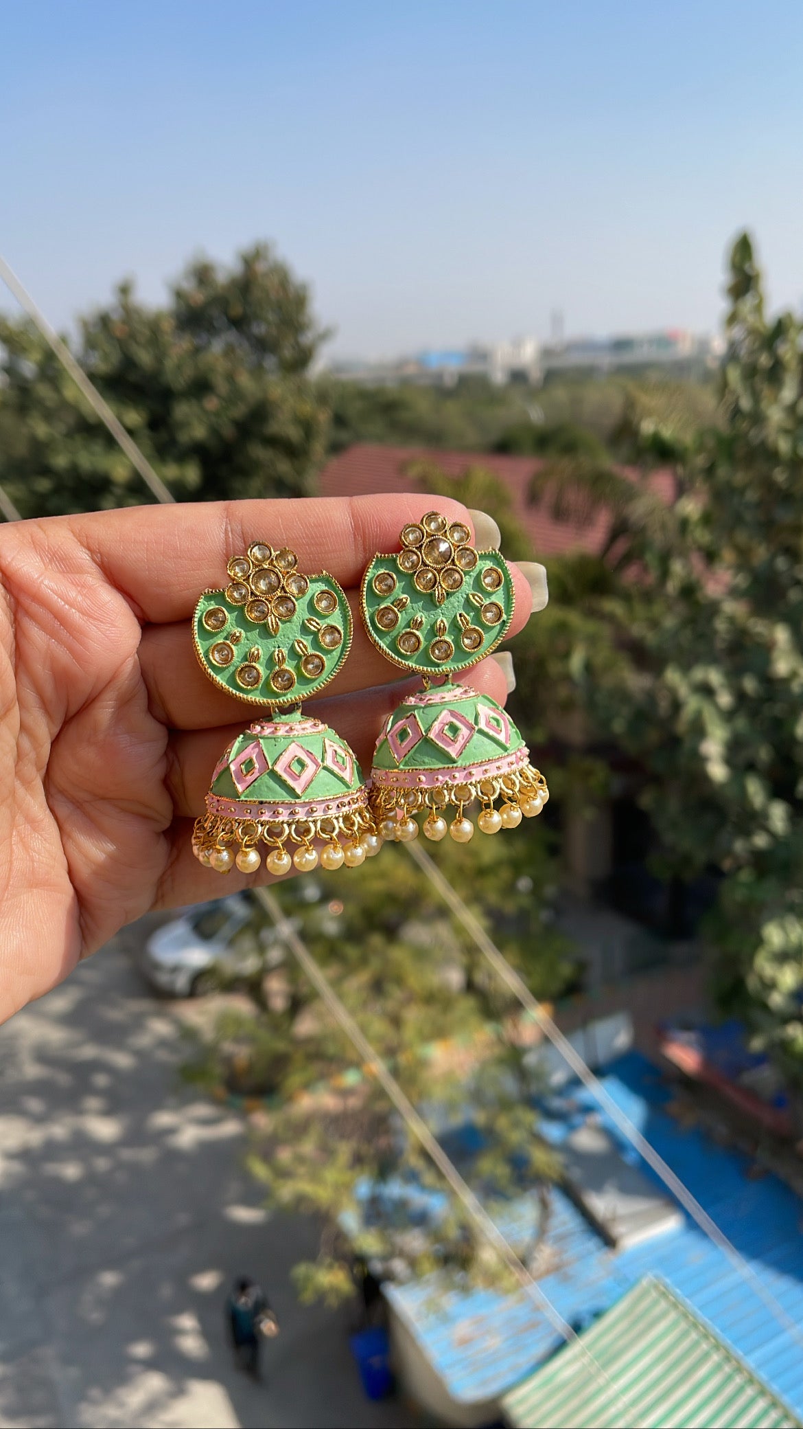 Beaded earrings