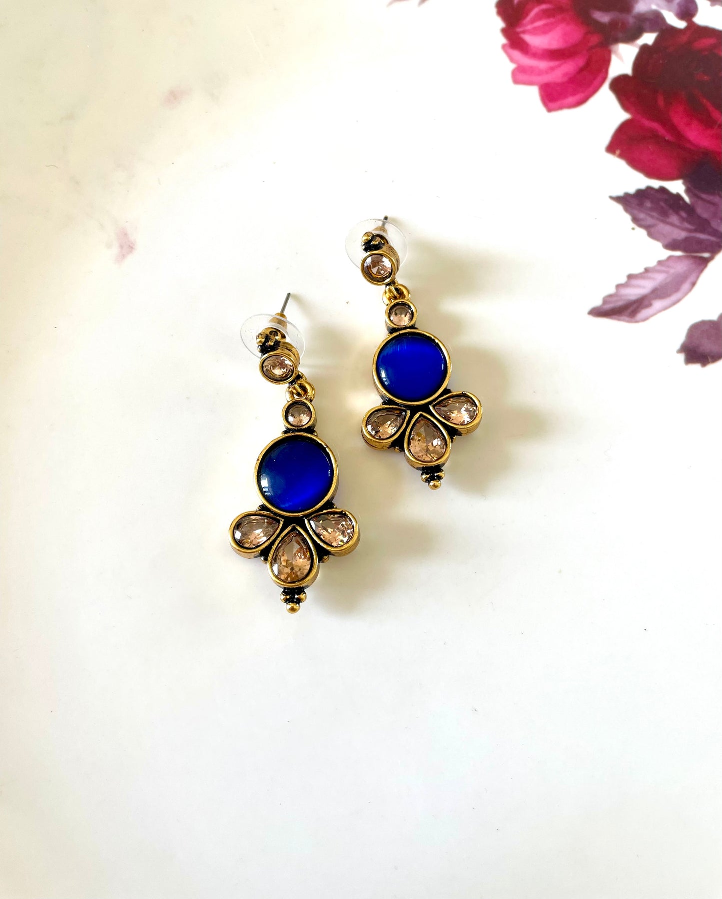 Flower earrings
