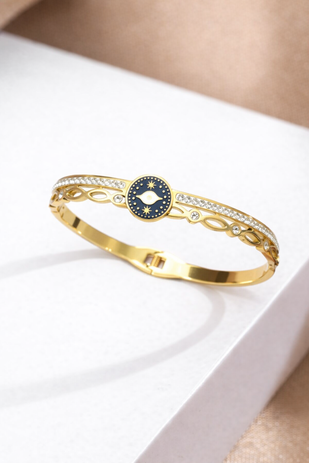 Evil eye bangle