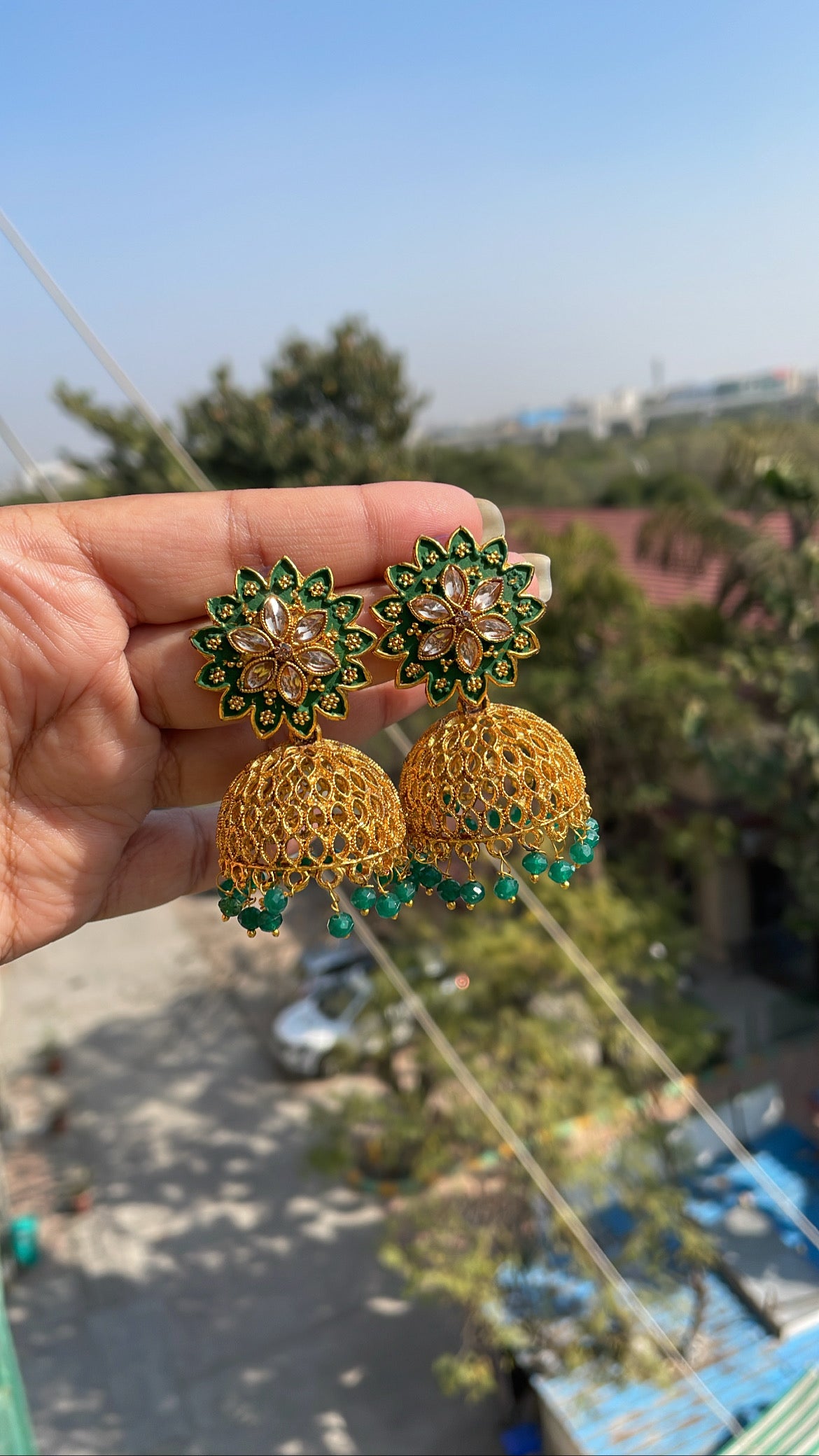 Beaded earrings