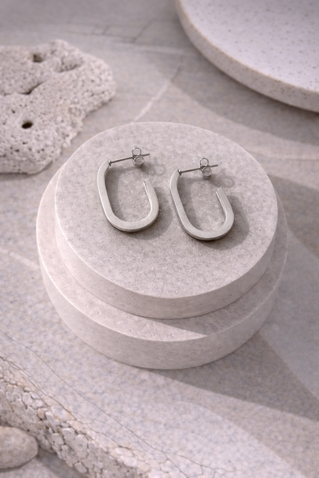 Silver hoops jewellerylovers