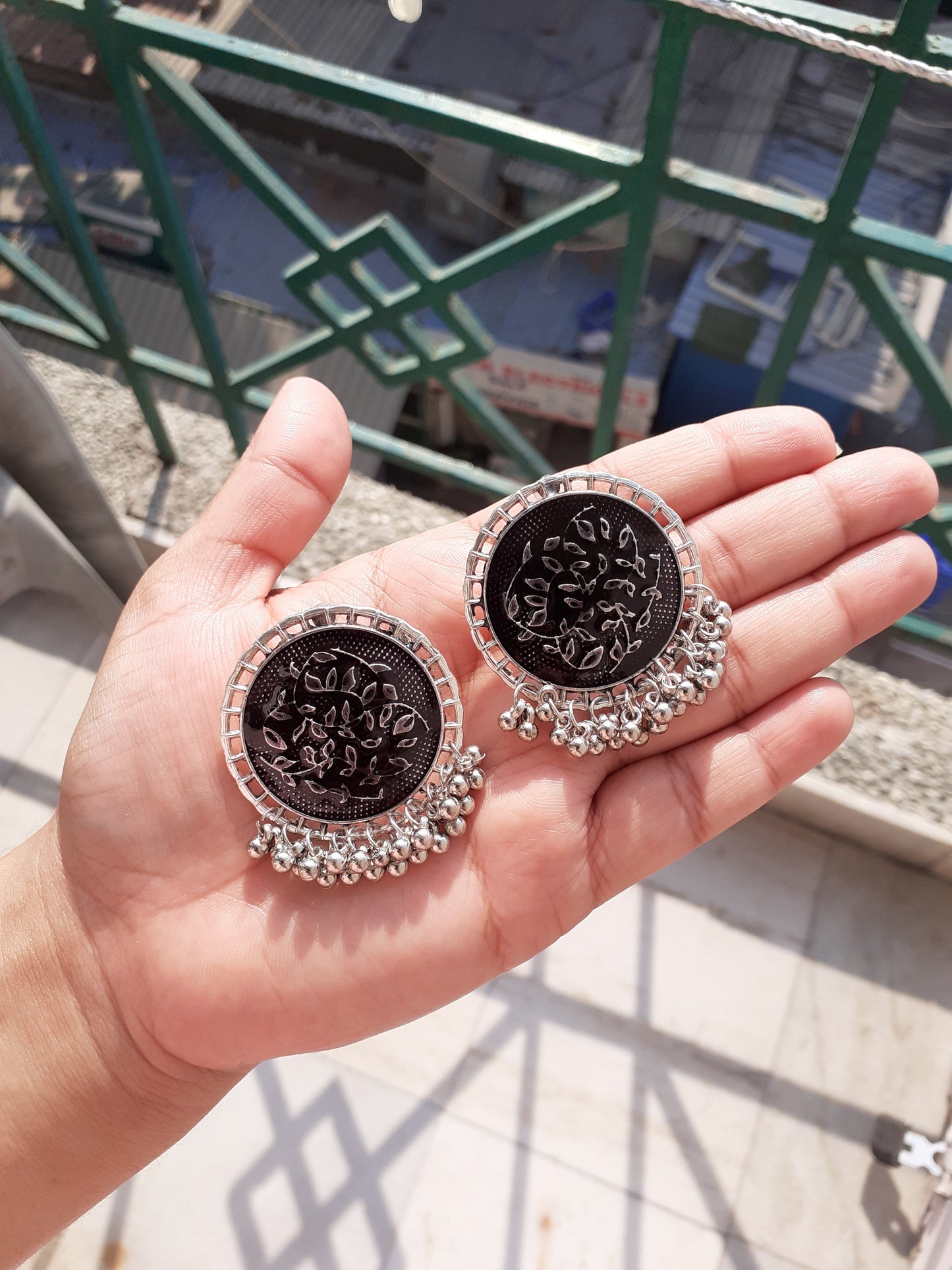 Shop oxidised studs at Jewellery Lovers. Anti-tarnish, trendy & perfect for daily or festive wear. Free shipping available. jewellerylovers