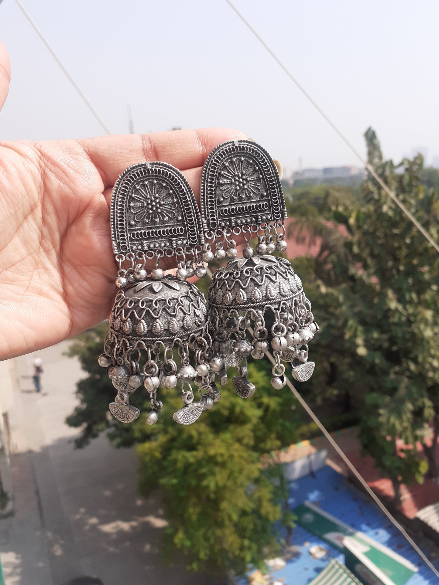 Shop jumbo jhumka at Jewellery Lovers. Anti-tarnish, trendy & perfect for daily or festive wear. Free shipping available. jewellerylovers