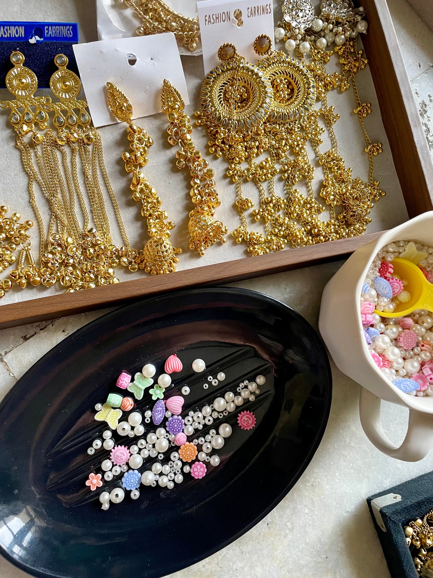 Kashmiri and kundan mystery scoop jewellerylovers