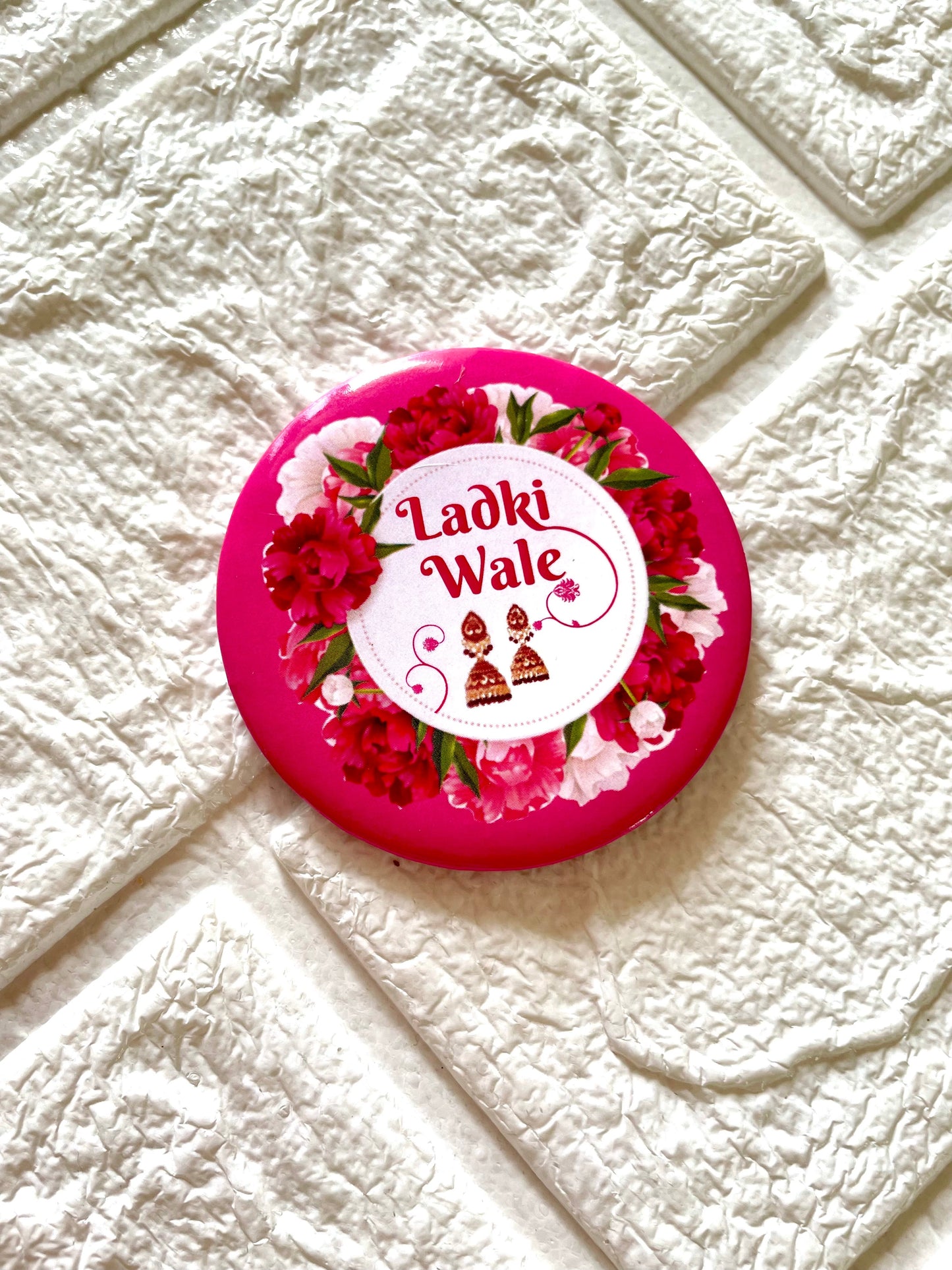 Shop ladki wale badge at Jewellery Lovers. Anti-tarnish, trendy & perfect for daily or festive wear. Free shipping available. jewellerylovers
