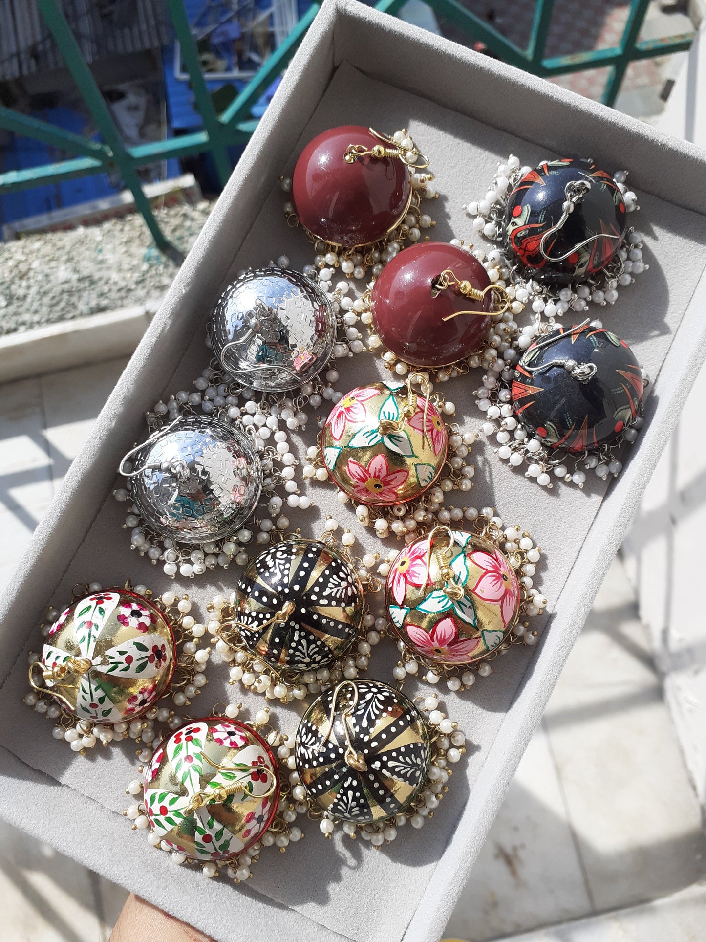 Shop mini jhumkiyaan at Jewellery Lovers. Anti-tarnish, trendy & perfect for daily or festive wear. Free shipping available. jewellerylovers