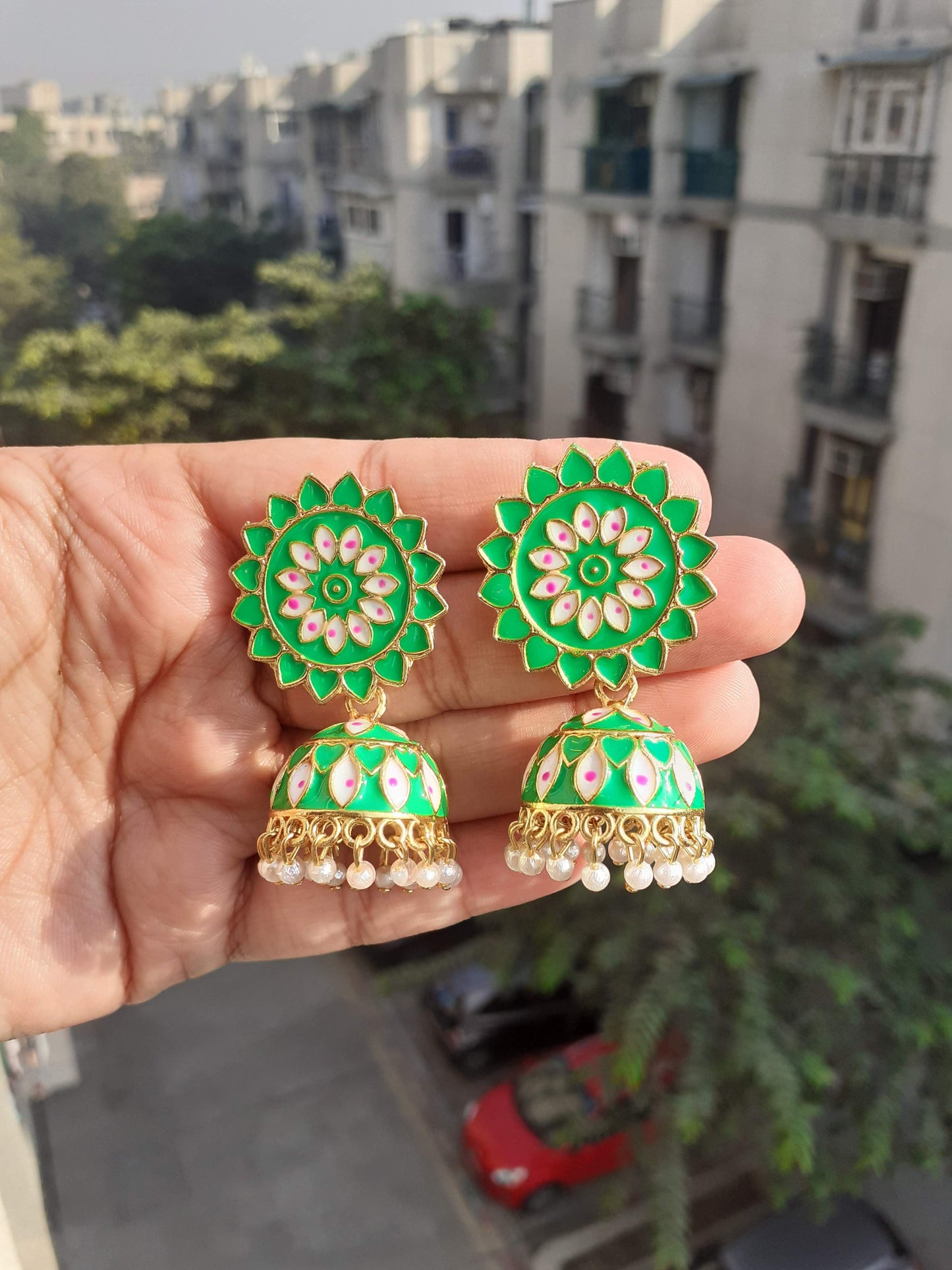 Shop mini jhumki at Jewellery Lovers. Anti-tarnish, trendy & perfect for daily or festive wear. Free shipping available. jewellerylovers