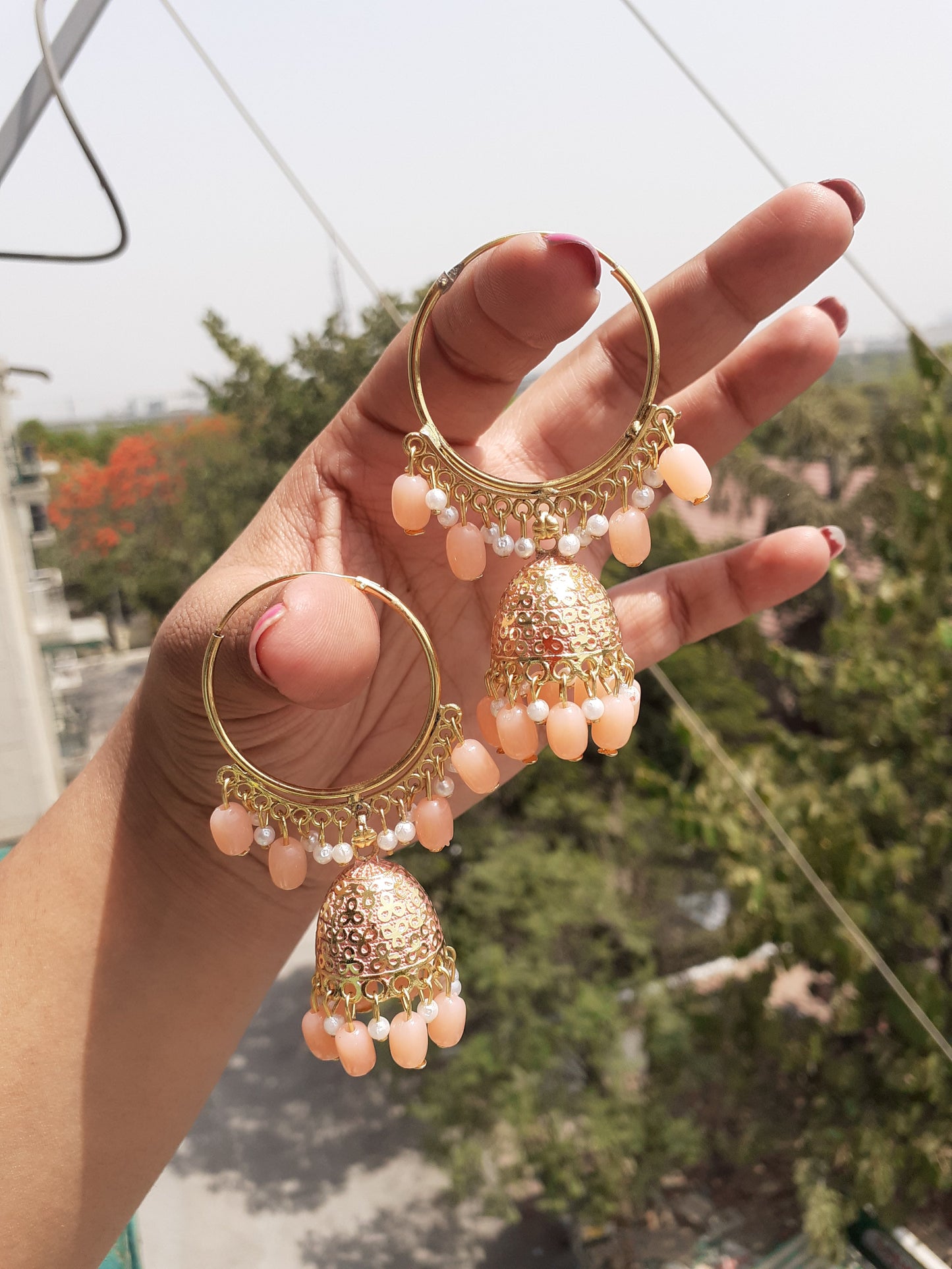 Shop kundan baali at Jewellery Lovers. Anti-tarnish, trendy & perfect for daily or festive wear. Free shipping available. jewellerylovers