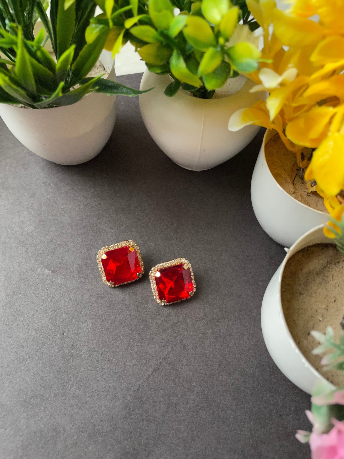 Mini crystal studs | Anti-Tarnish by Jewellery Lovers jewellerylovers