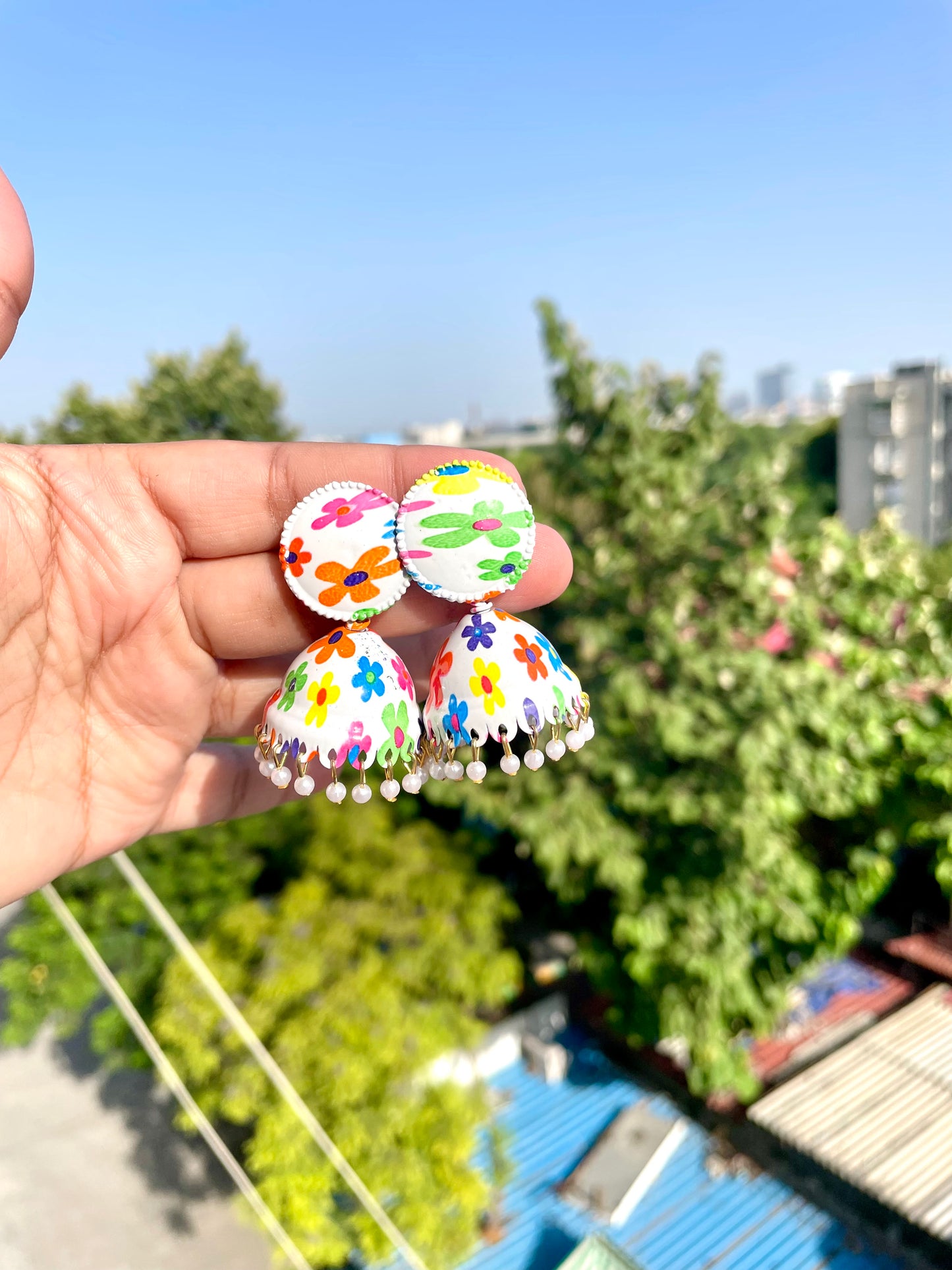 Hand painted jhumka