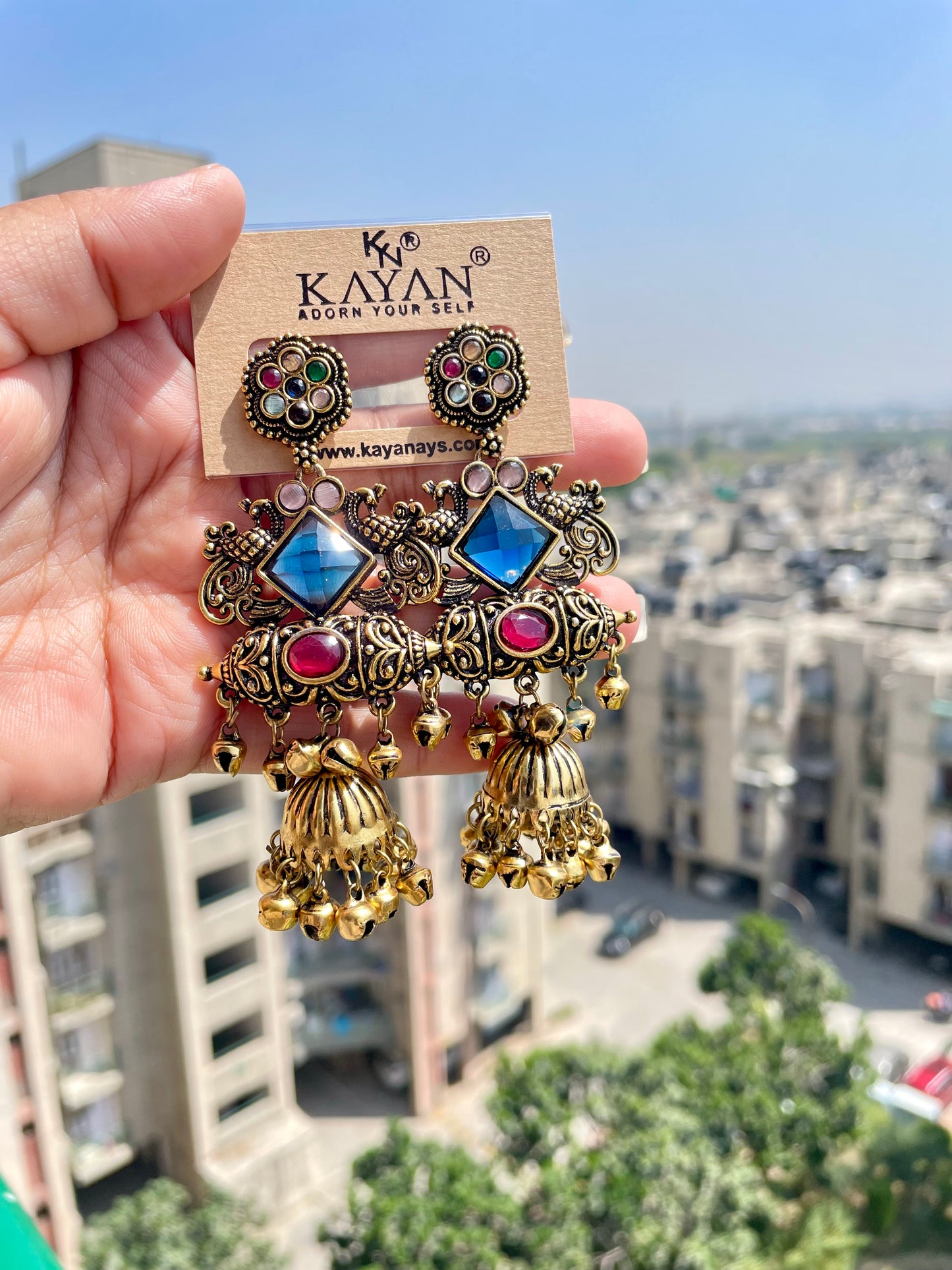 Kashmiri jhumka jewellerylovers