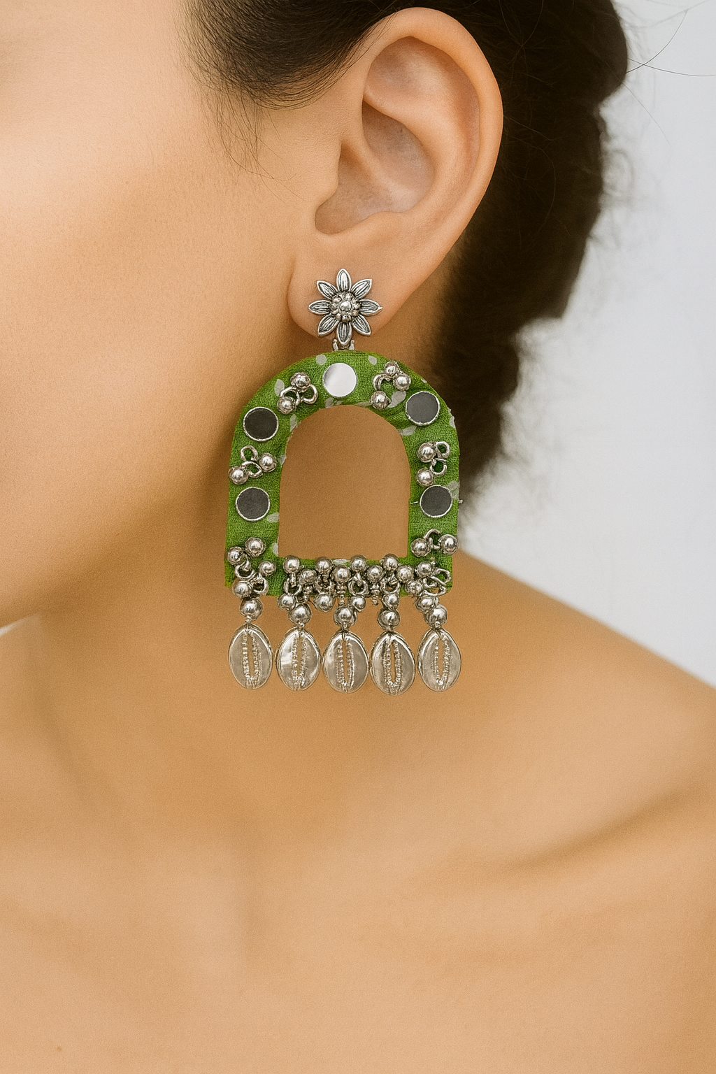 Shell beads earrings