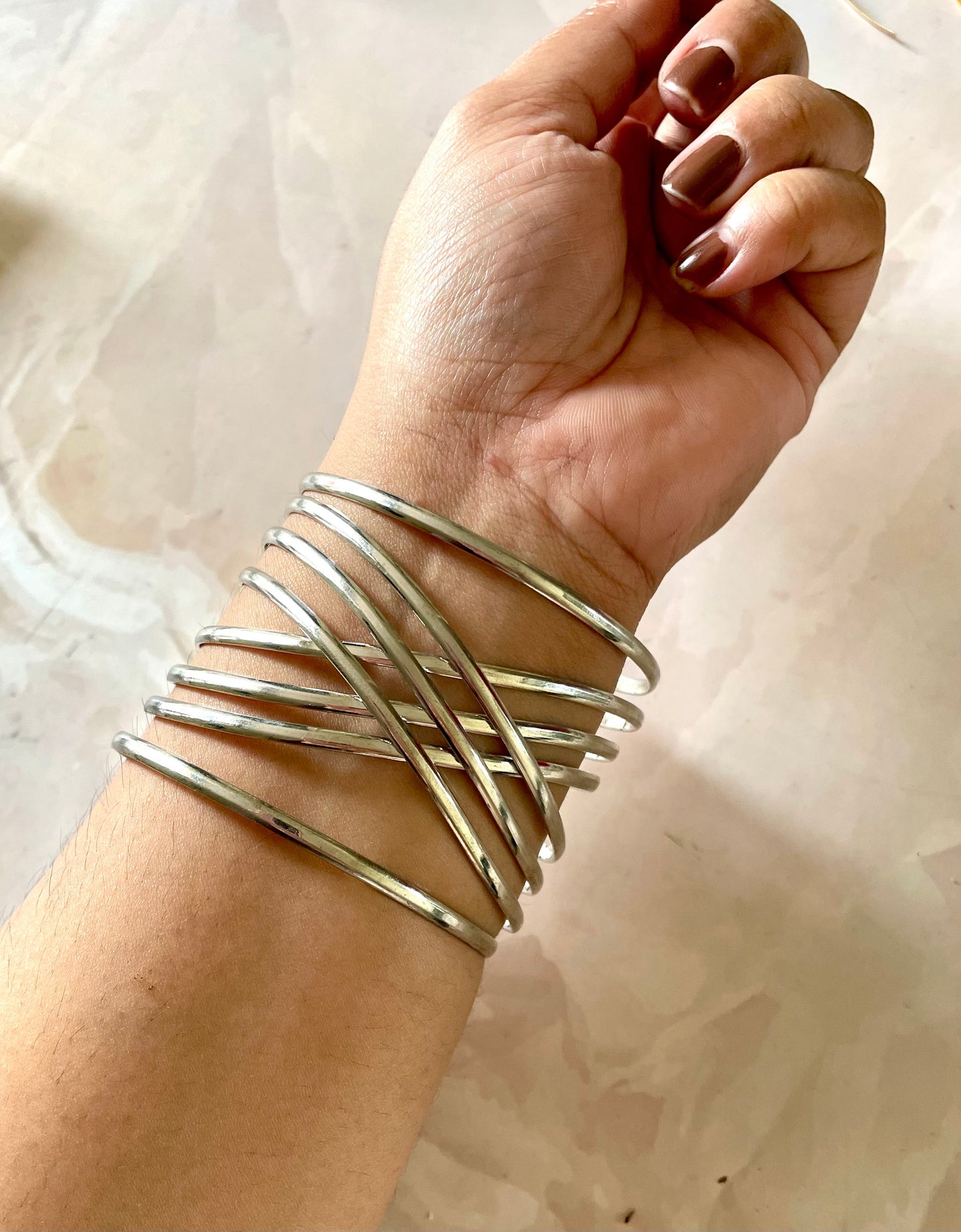 Shop tangled cuff at Jewellery Lovers. Anti-tarnish, trendy & perfect for daily or festive wear. Free shipping available. jewellerylovers