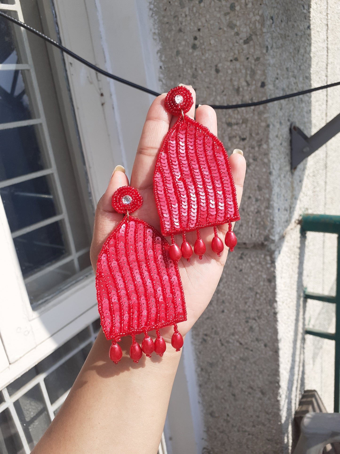 Shop beaded earrings at Jewellery Lovers. Anti-tarnish, trendy & perfect for daily or festive wear. Free shipping available. jewellerylovers