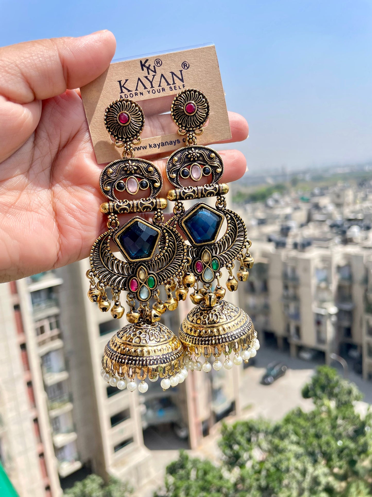 Kashmiri jhumka jewellerylovers