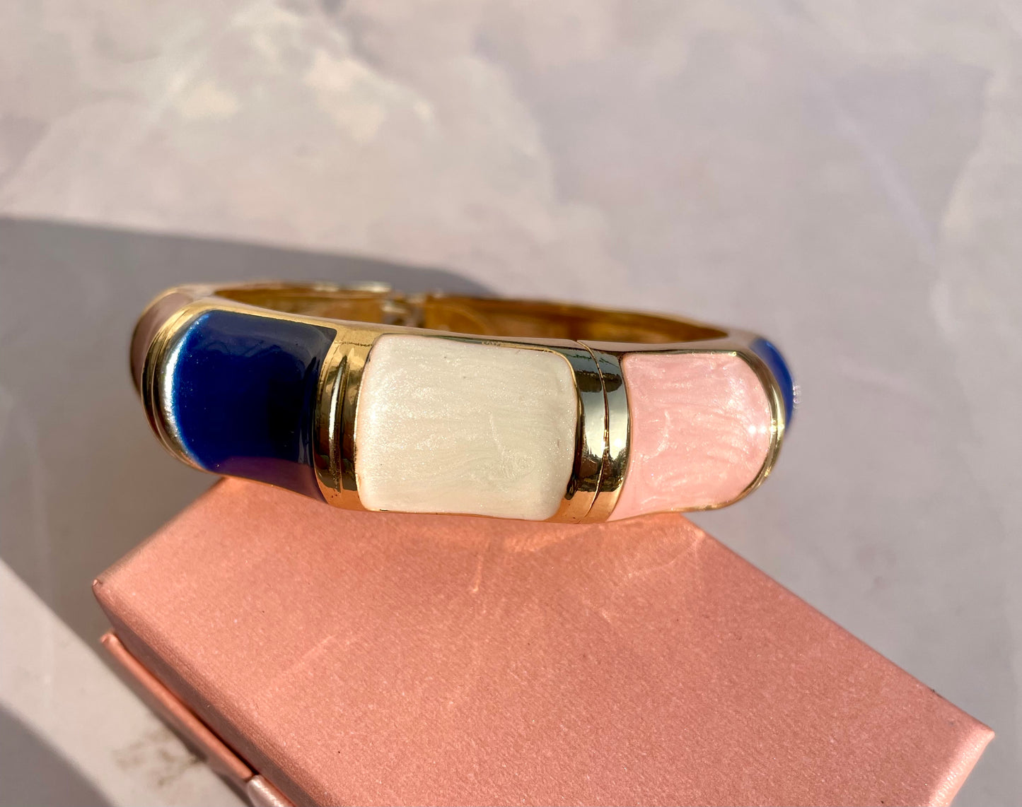 Bold Enamel Bangle