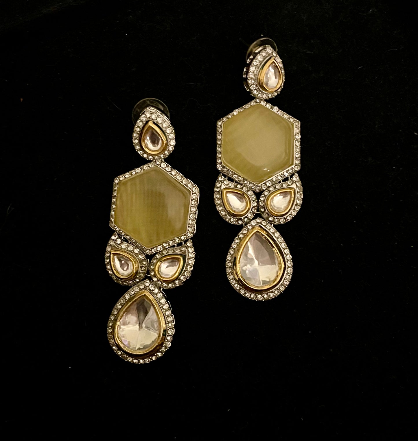 American diamond earrings