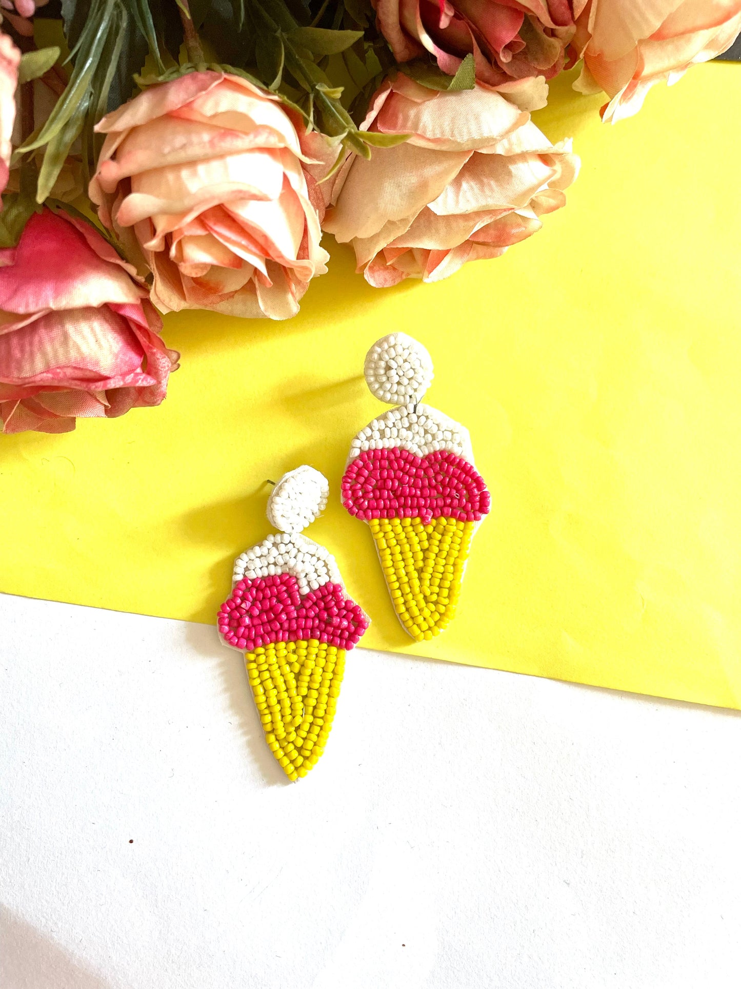 Shop icecream earrings at Jewellery Lovers. Anti-tarnish, trendy & perfect for daily or festive wear. Free shipping available. jewellerylovers