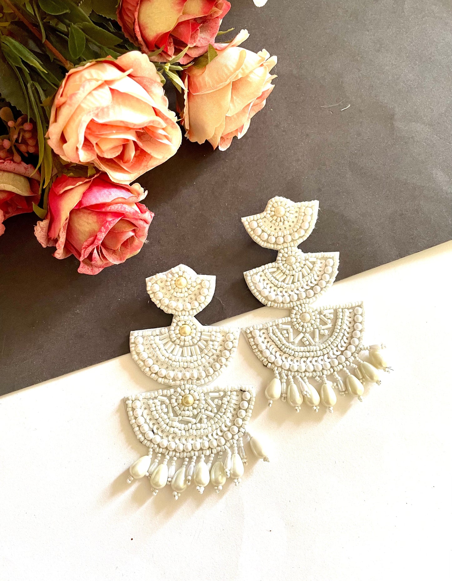 Shop beaded earrings at Jewellery Lovers. Anti-tarnish, trendy & perfect for daily or festive wear. Free shipping available. jewellerylovers