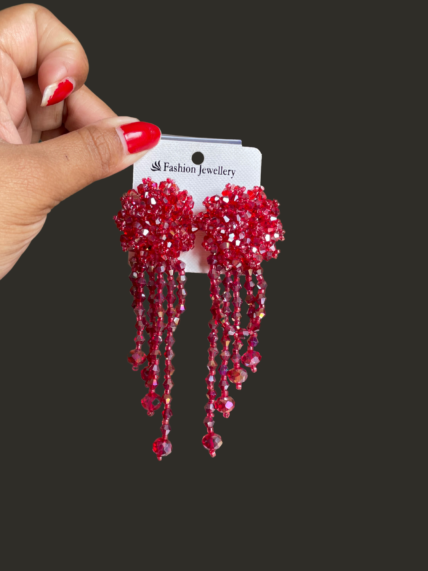 Shop flower beaded earrings at Jewellery Lovers. Anti-tarnish, trendy & perfect for daily or festive wear. Free shipping available. jewellerylovers
