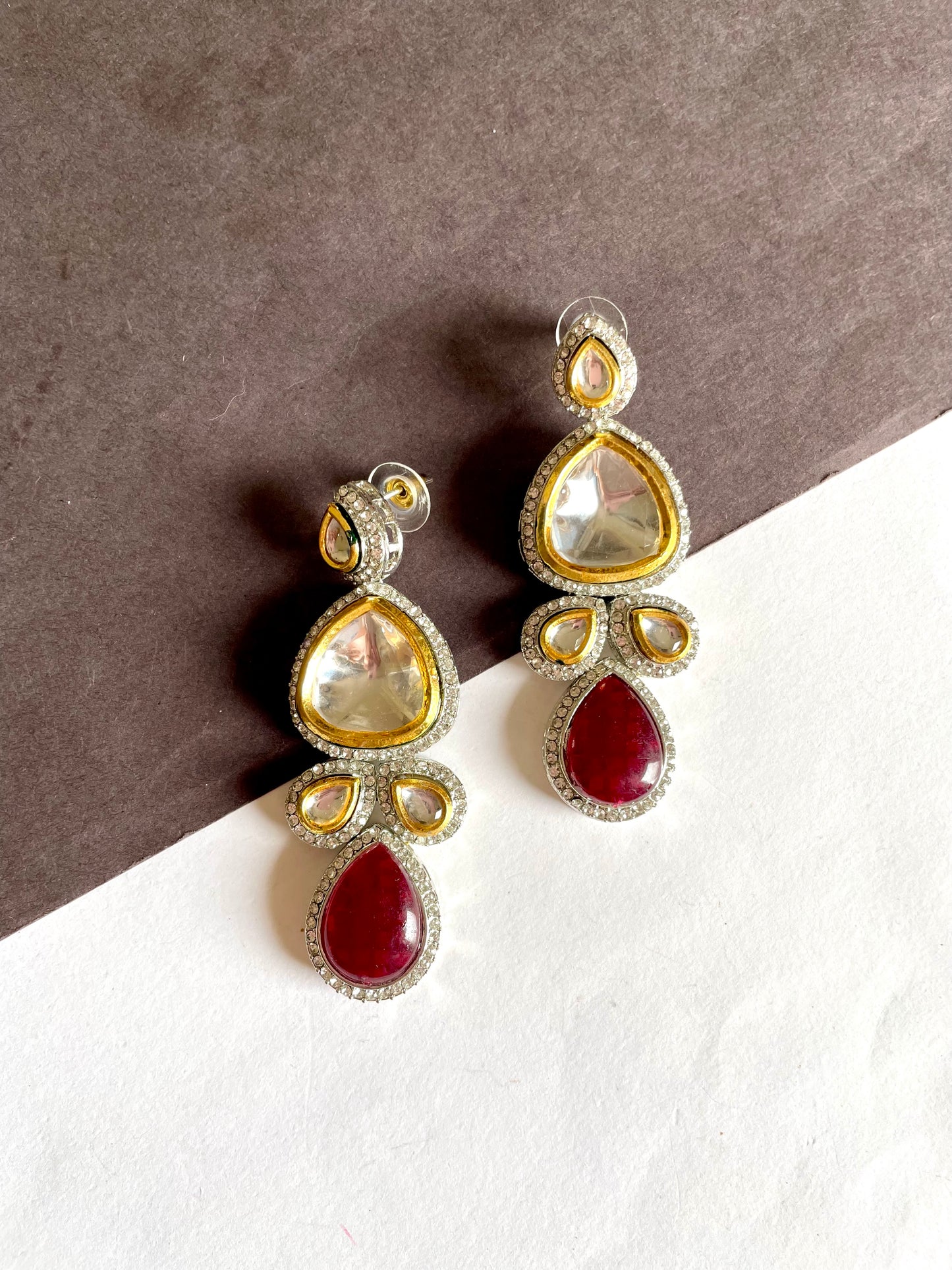 American diamond earrings