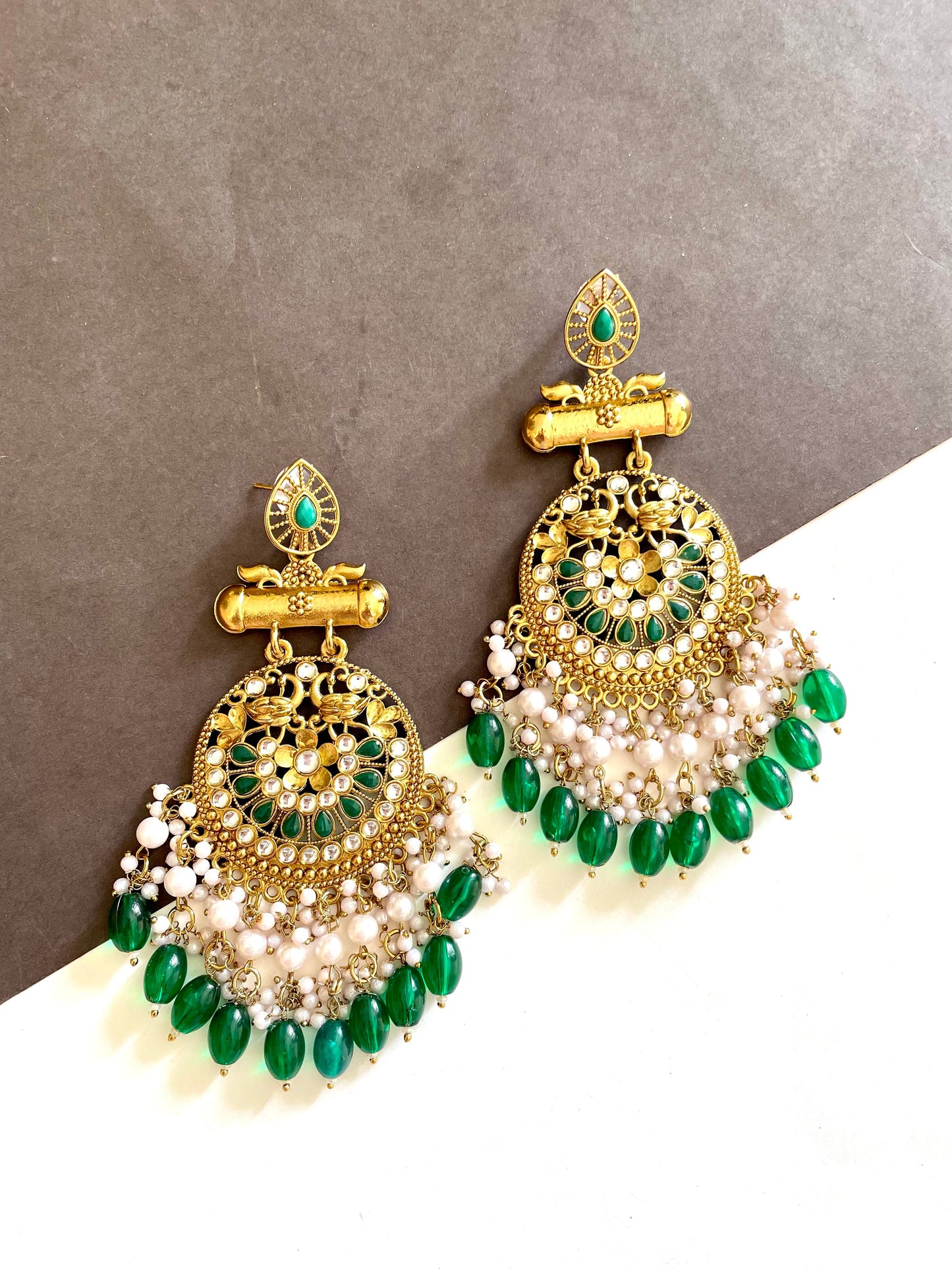 Shop manara chaandbali at Jewellery Lovers. Anti-tarnish, trendy & perfect for daily or festive wear. Free shipping available. jewellerylovers