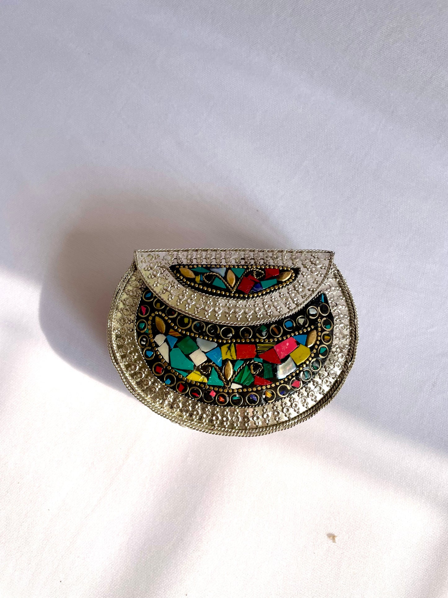 Multicolour oval sling