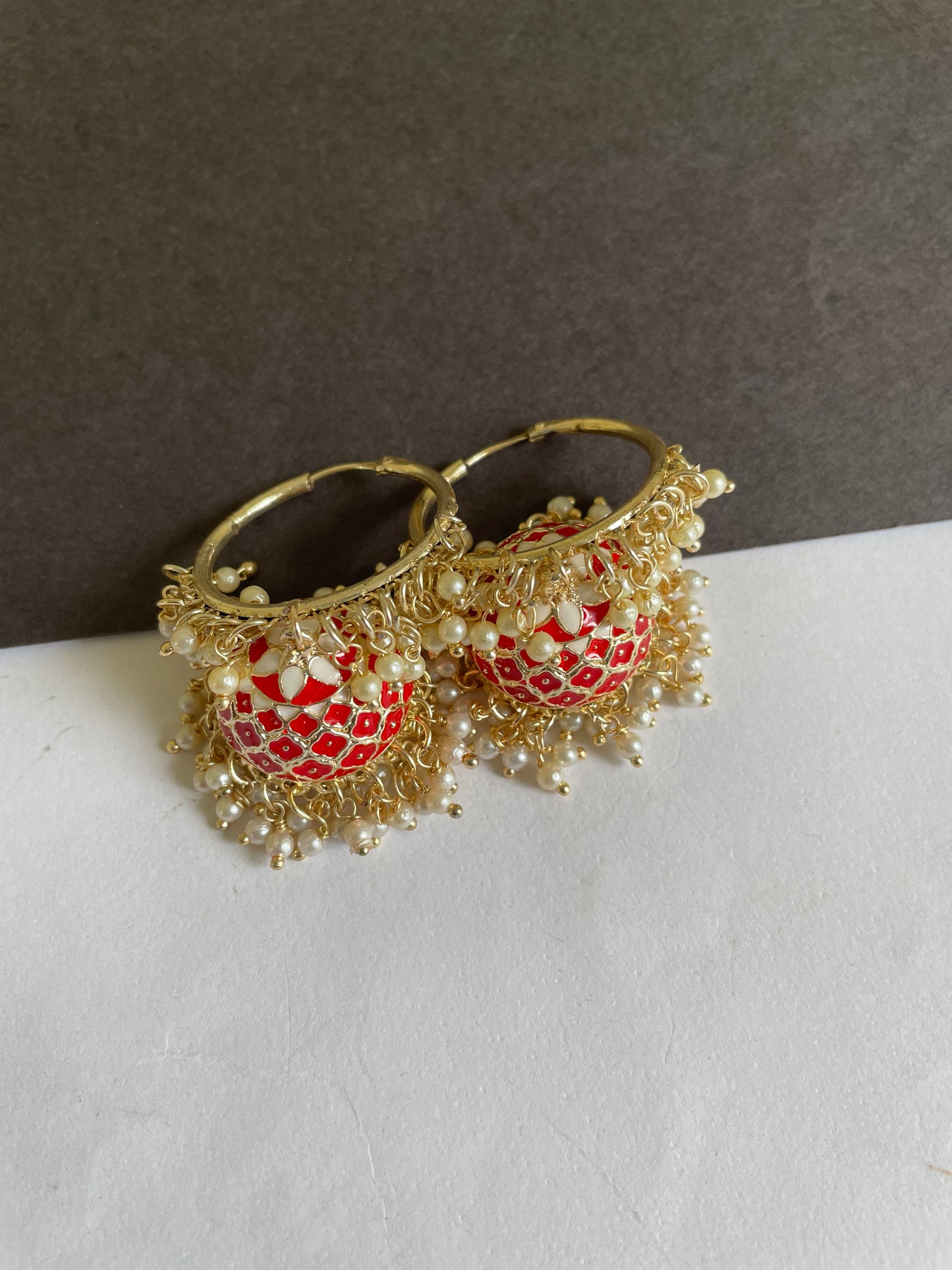 Hand painted jhumka’s