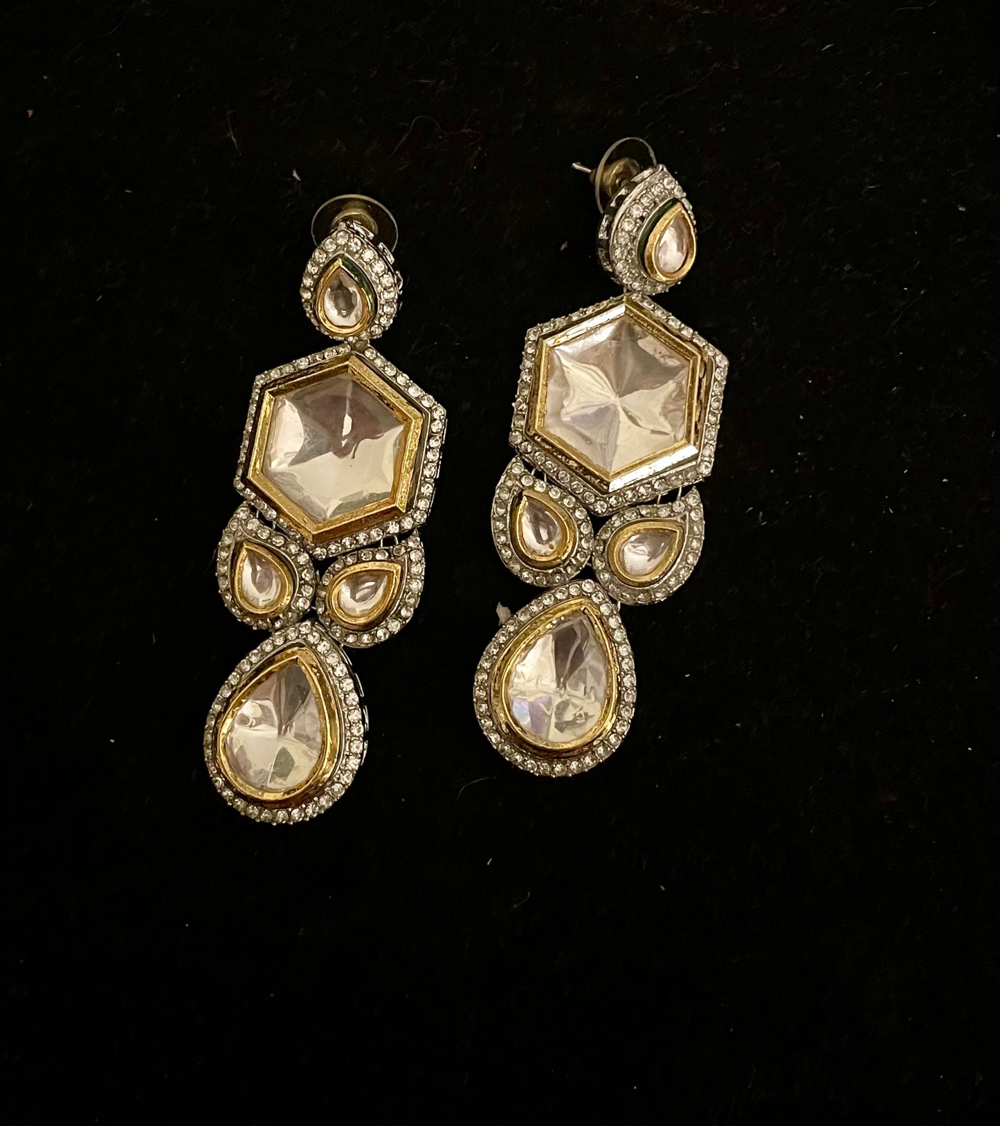 American diamond earrings