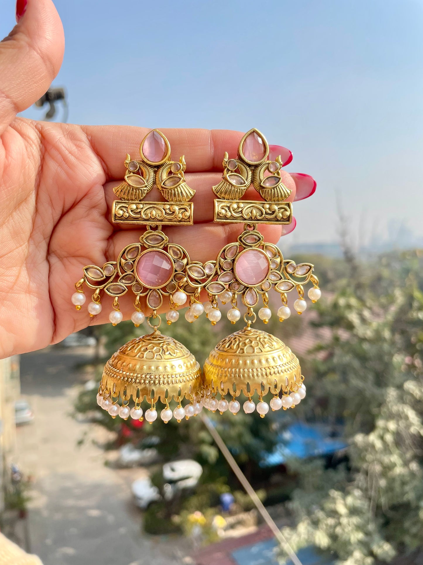 Kashmiri jhumkas
