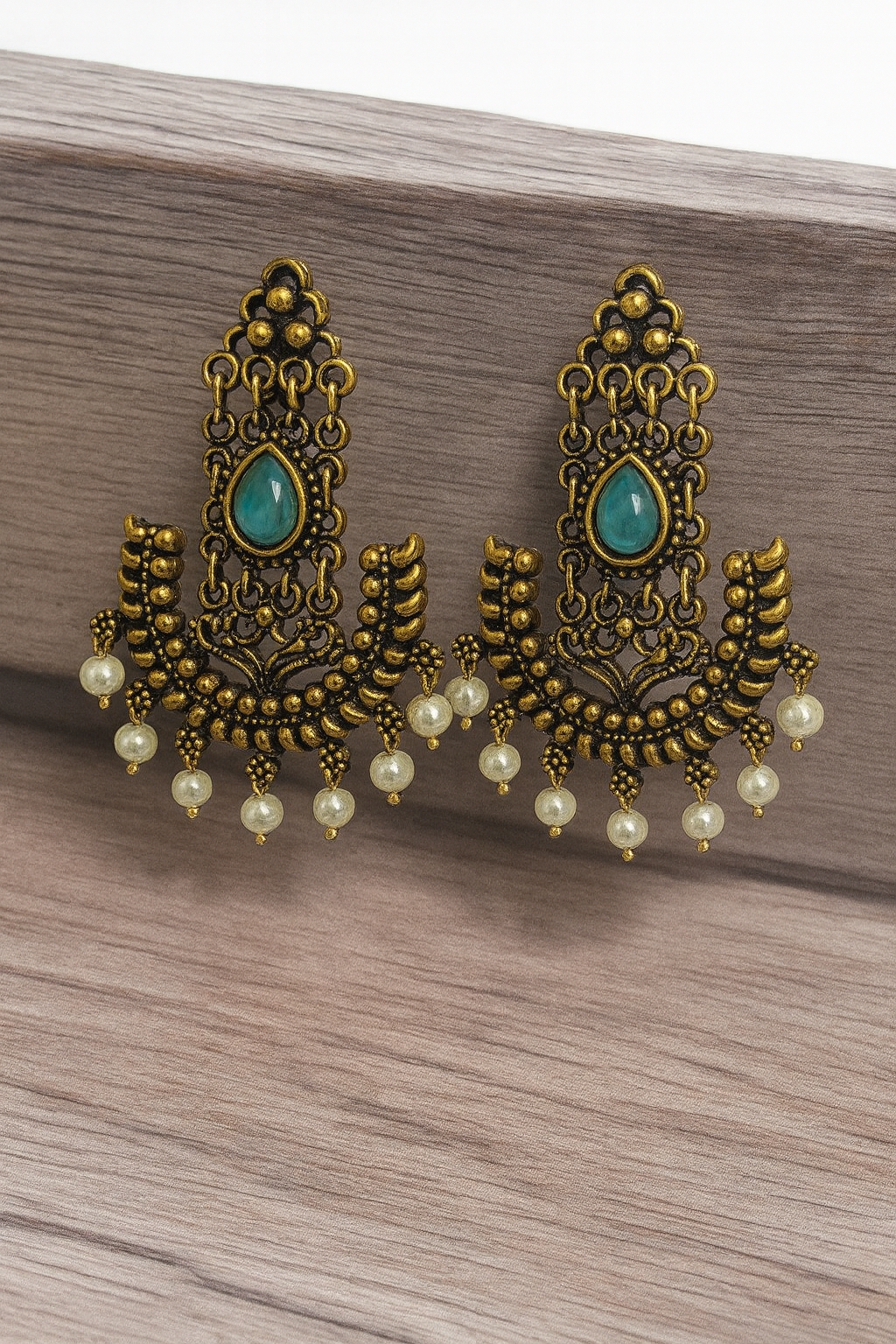 Temple earrings