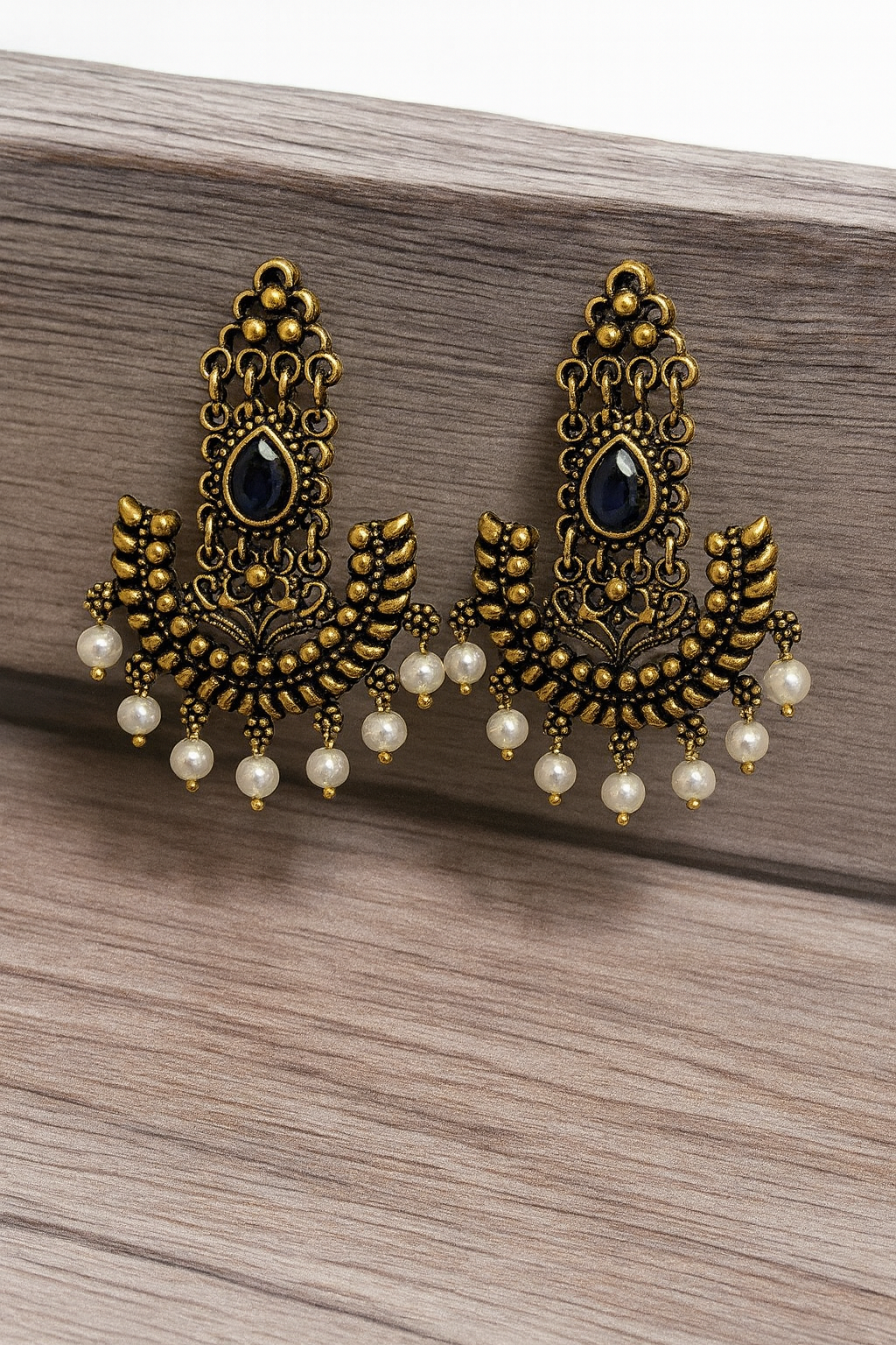Temple earrings