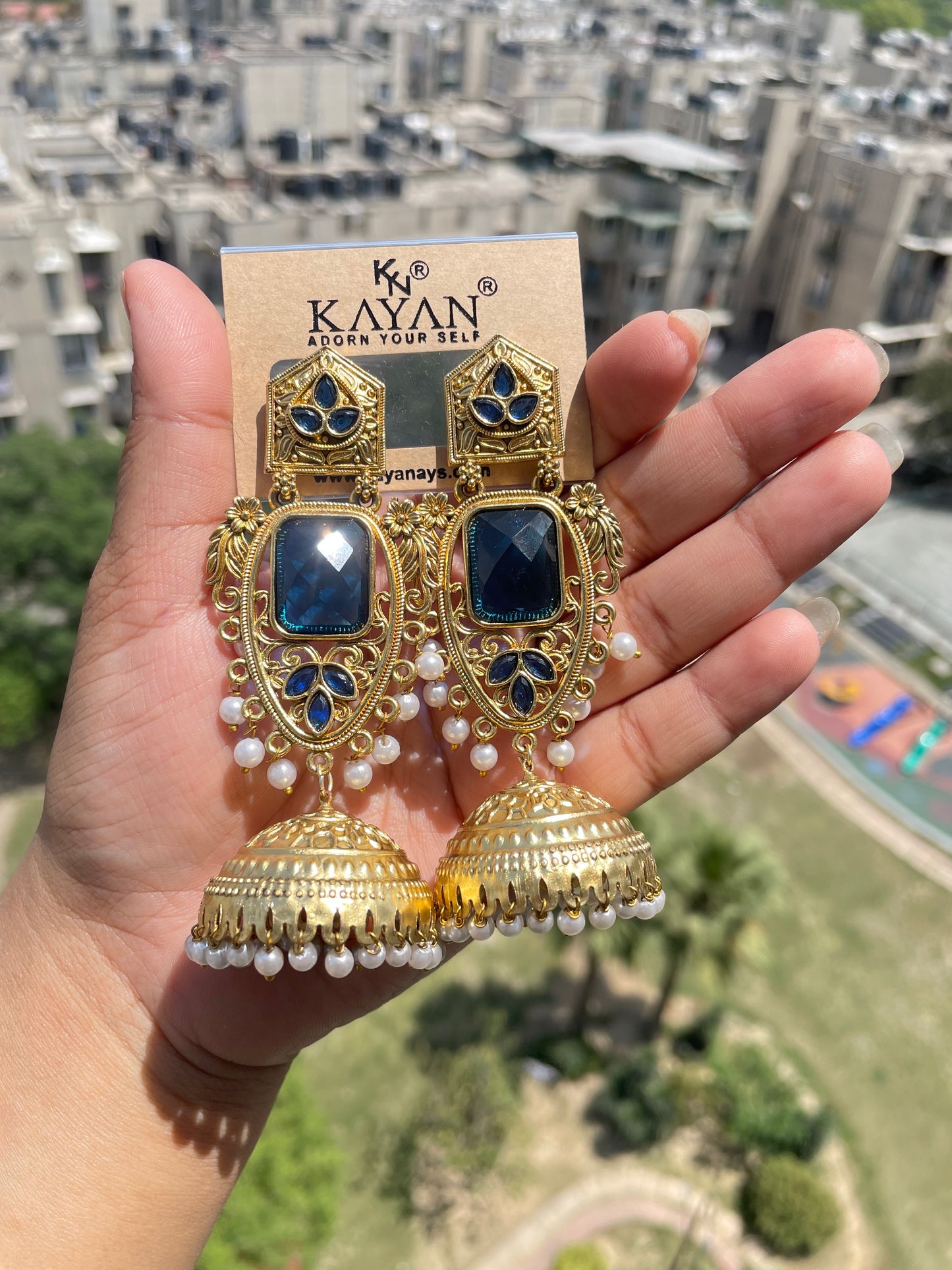 Kashmiri jhumka jewellerylovers