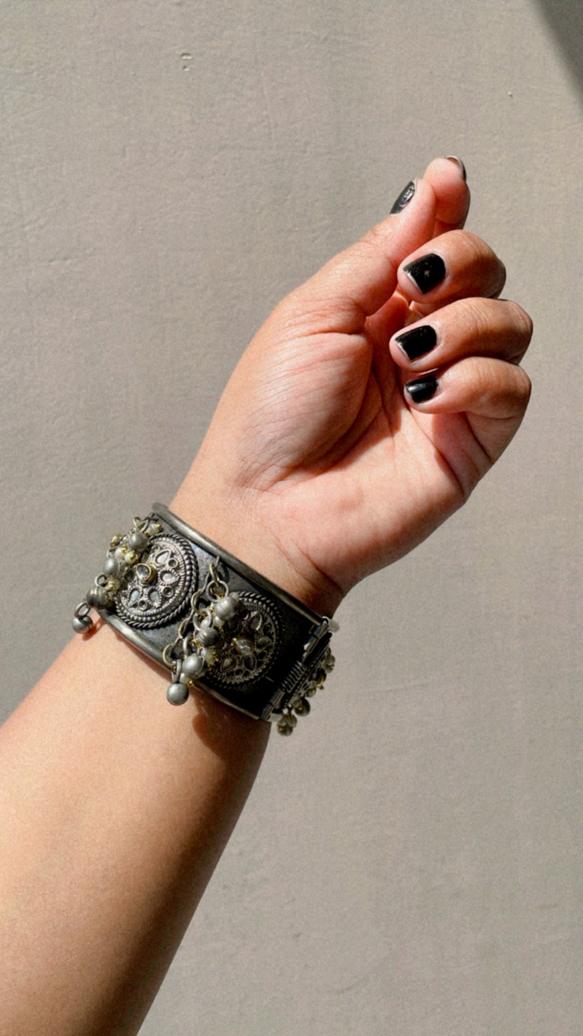 Brass ghungru bangles