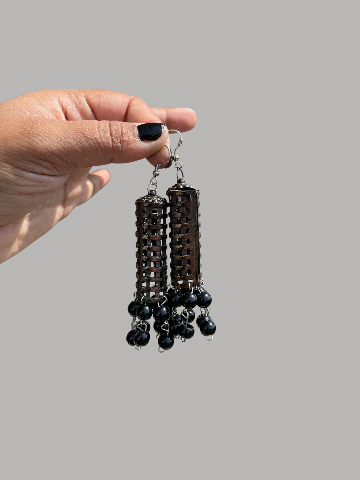 Bottle ghungru earrings