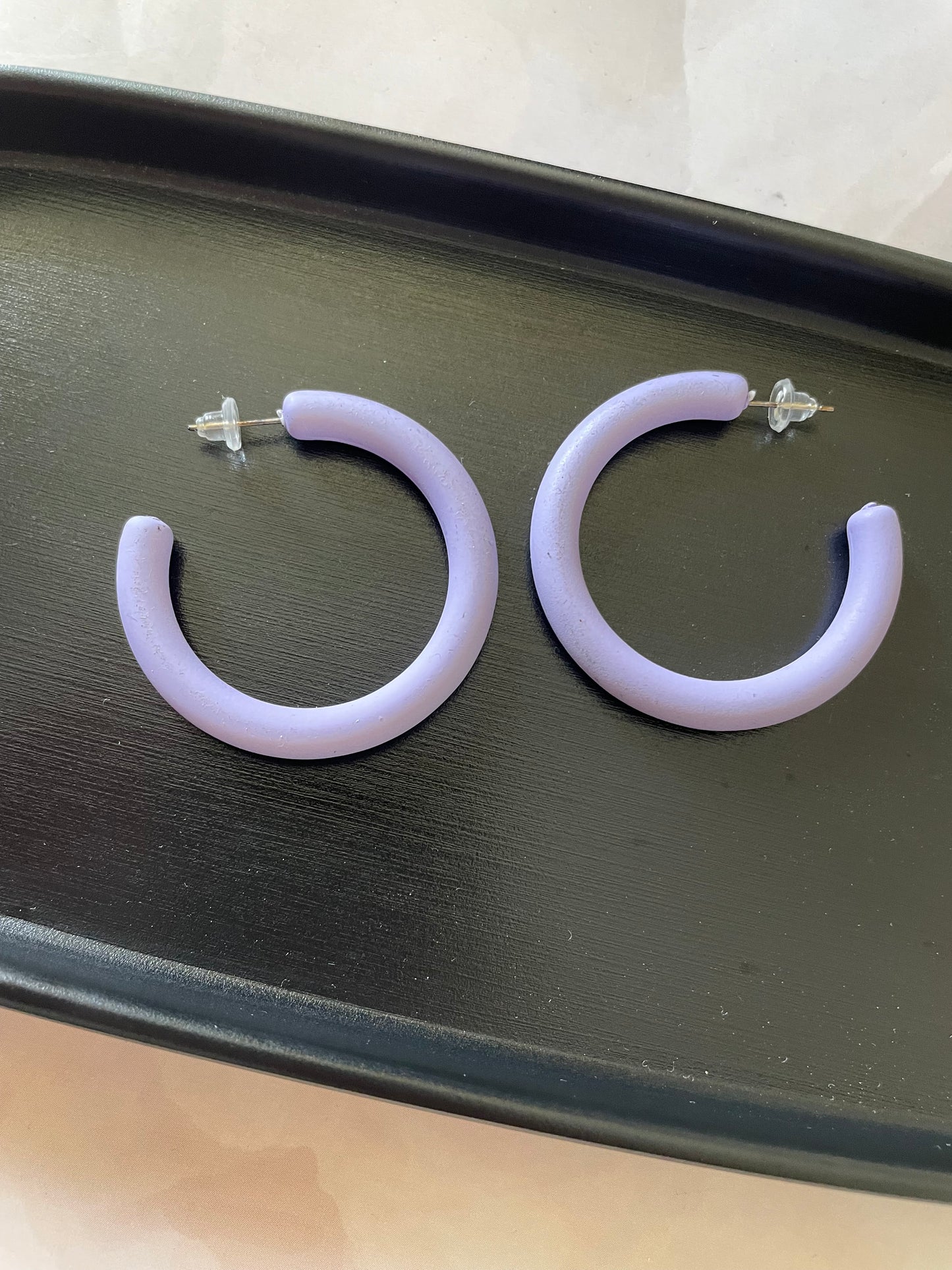 Clay earrings