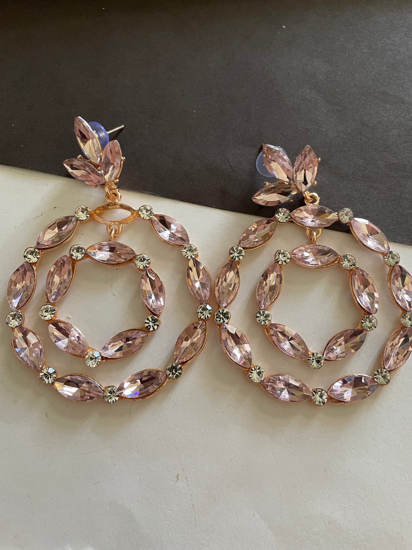 Crystal earrings