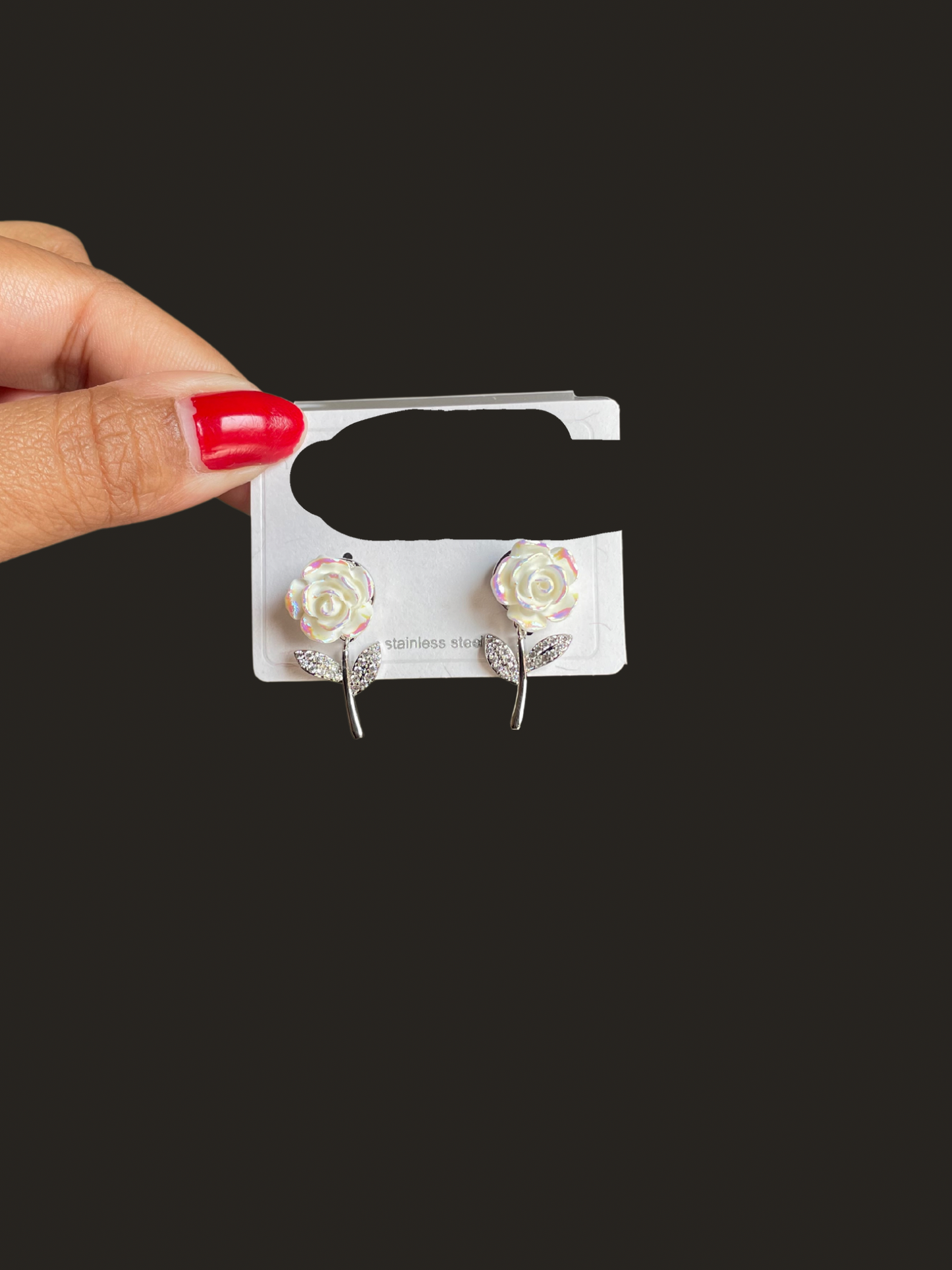 Shop rose studs at Jewellery Lovers. Anti-tarnish, trendy & perfect for daily or festive wear. Free shipping available. jewellerylovers