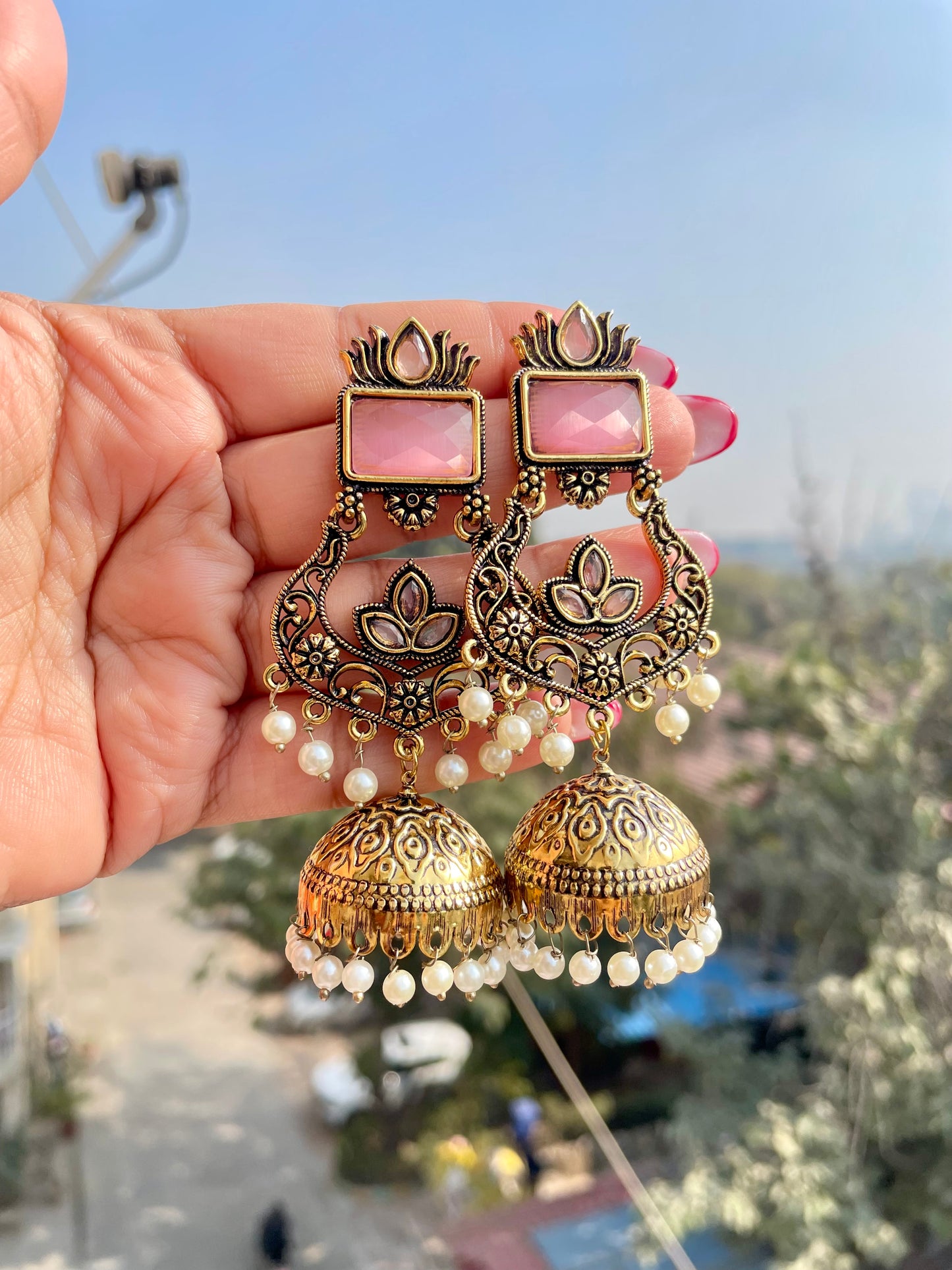 Kashmiri jhumkas