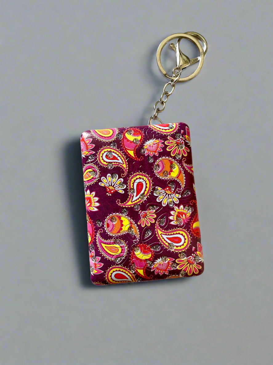 Shop mini compact mirror keychain at Jewellery Lovers. Anti-tarnish, trendy & perfect for daily or festive wear. Free shipping available. jewellerylovers