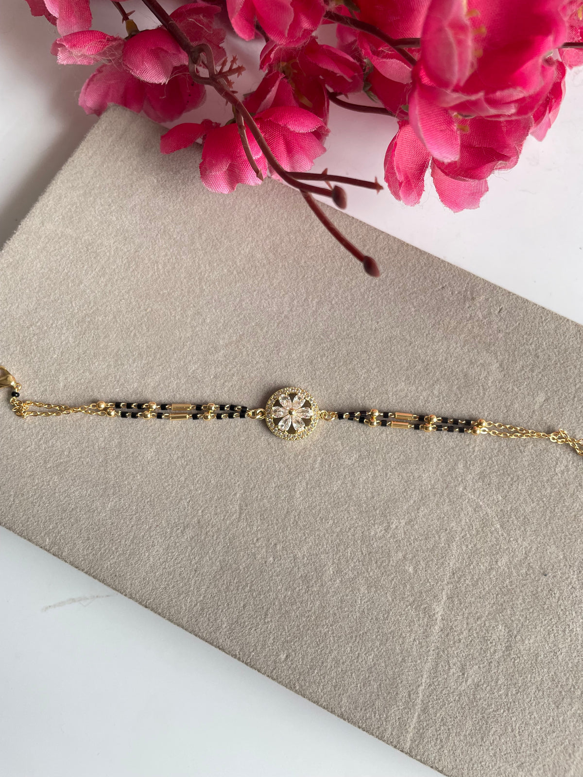 Hand Mangalsutra Bracelet 07 jewellerylovers