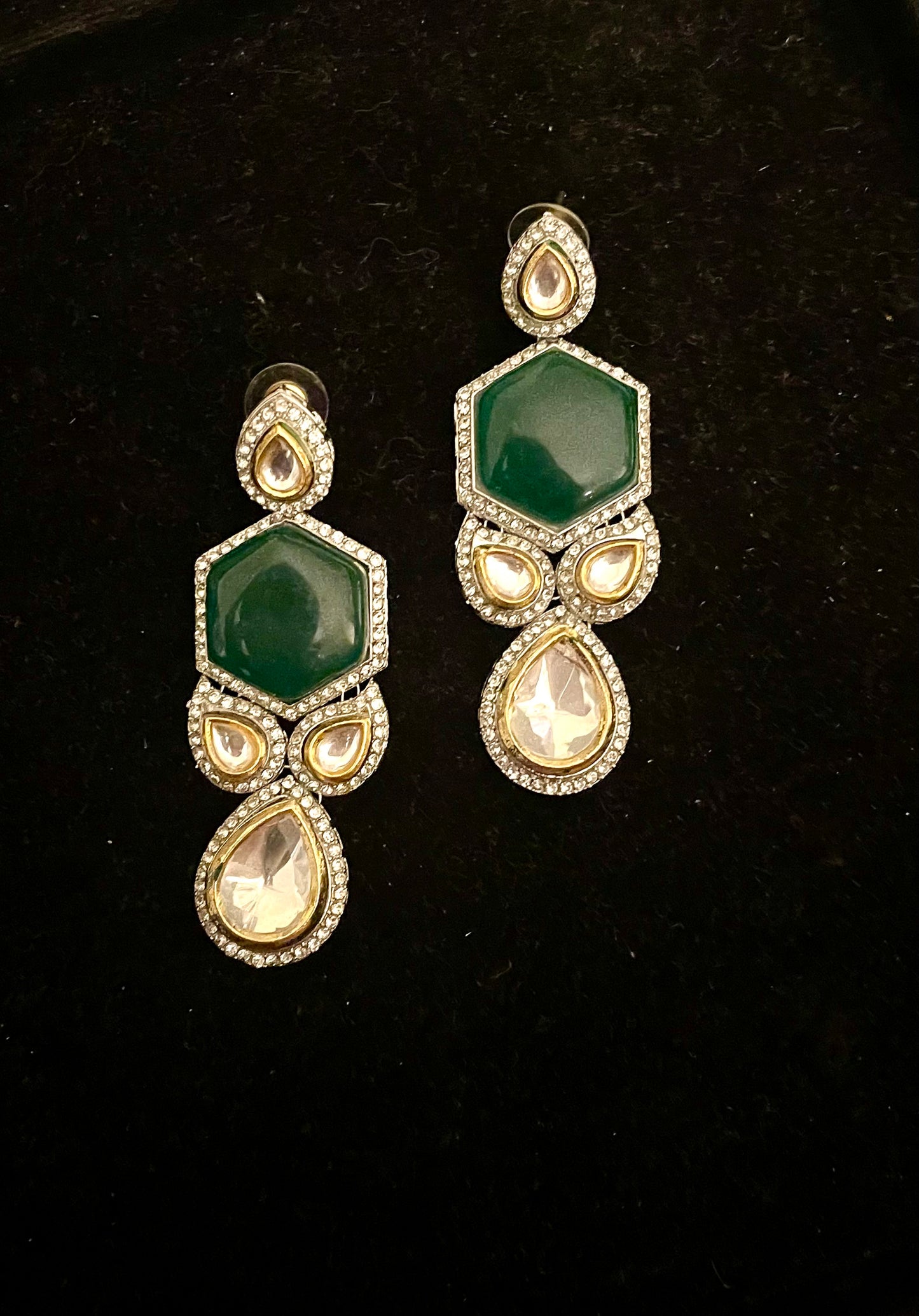 American diamond earrings
