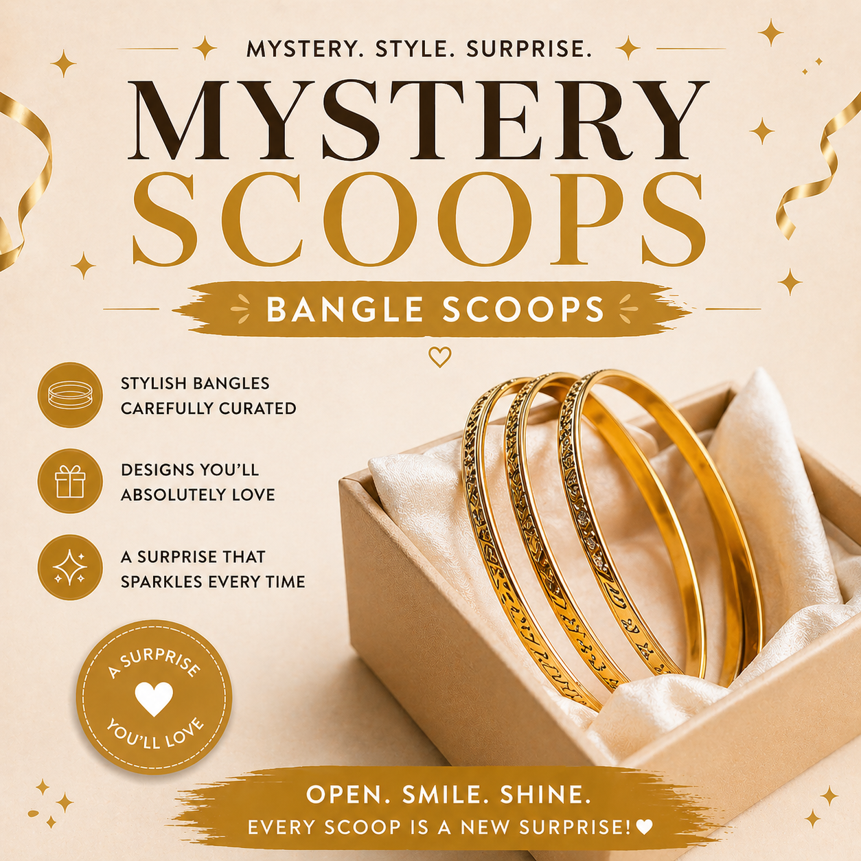 Bangles Mystery Scoop jewellerylovers