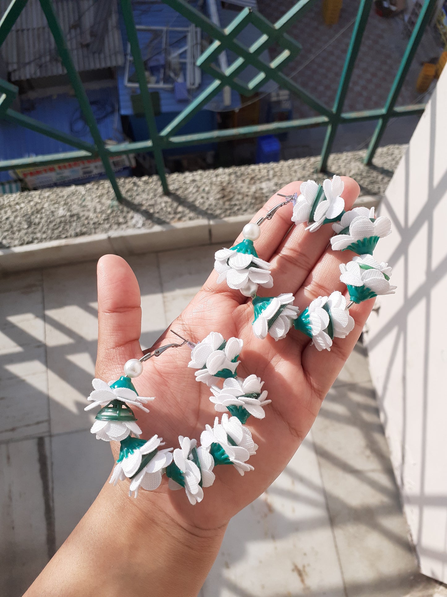 Flower hoops