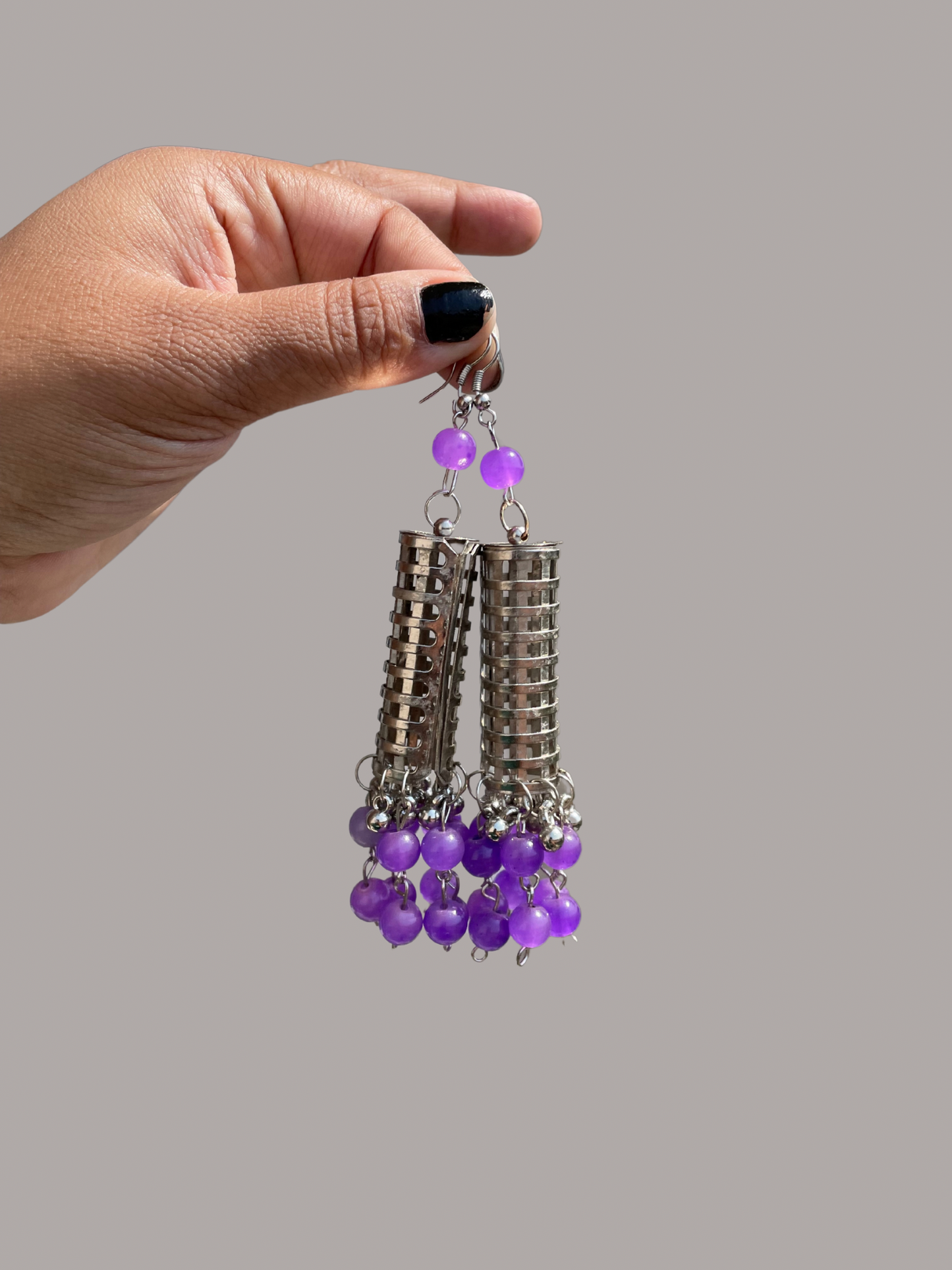 Bottle ghungru earrings