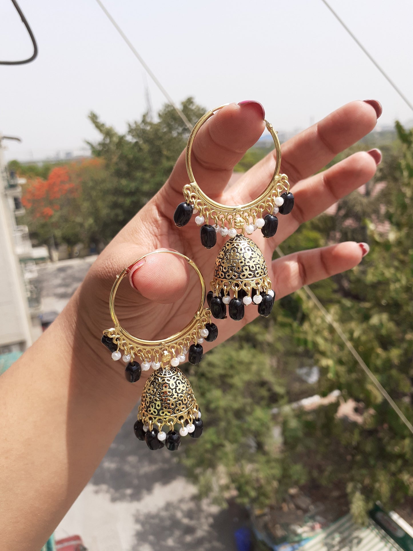 Shop kundan baali at Jewellery Lovers. Anti-tarnish, trendy & perfect for daily or festive wear. Free shipping available. jewellerylovers