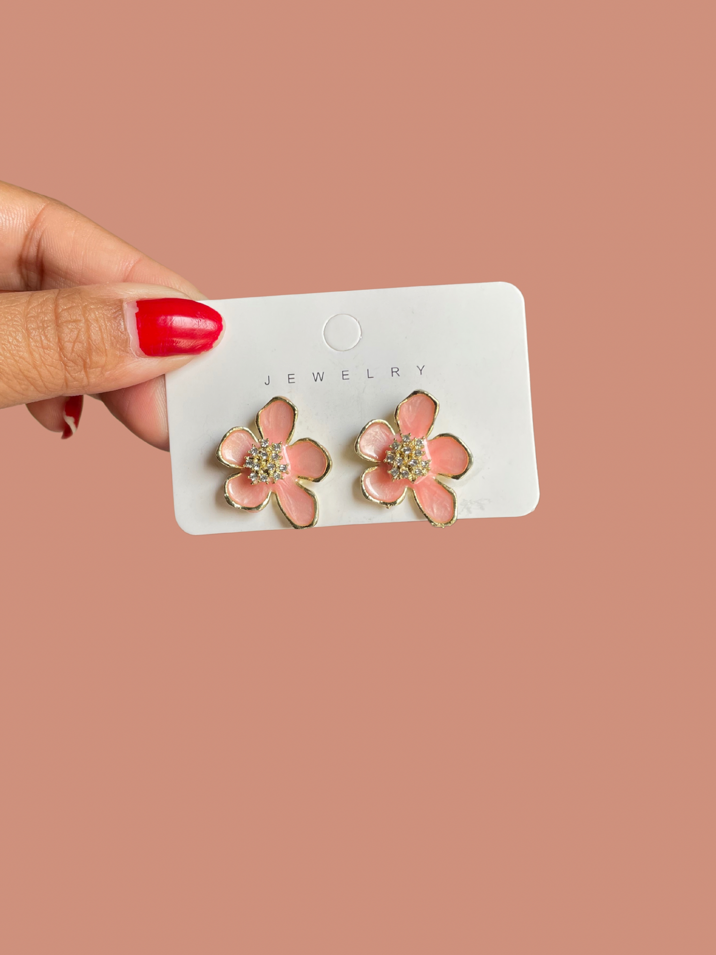 Shop flower earrings at Jewellery Lovers. Anti-tarnish, trendy & perfect for daily or festive wear. Free shipping available. jewellerylovers