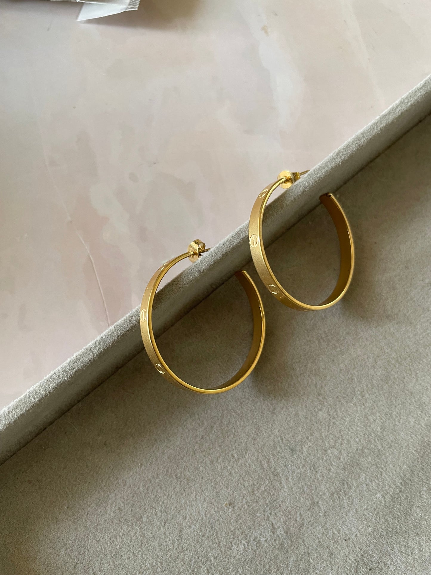 Cartier hoops